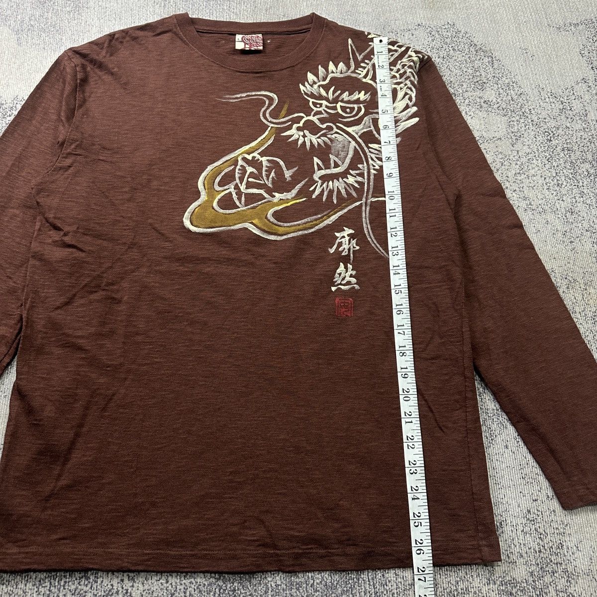 Japanese Brand Sukajan longsleeve Tshirt Size US M / EU 48-50 / 2 - 6 Thumbnail