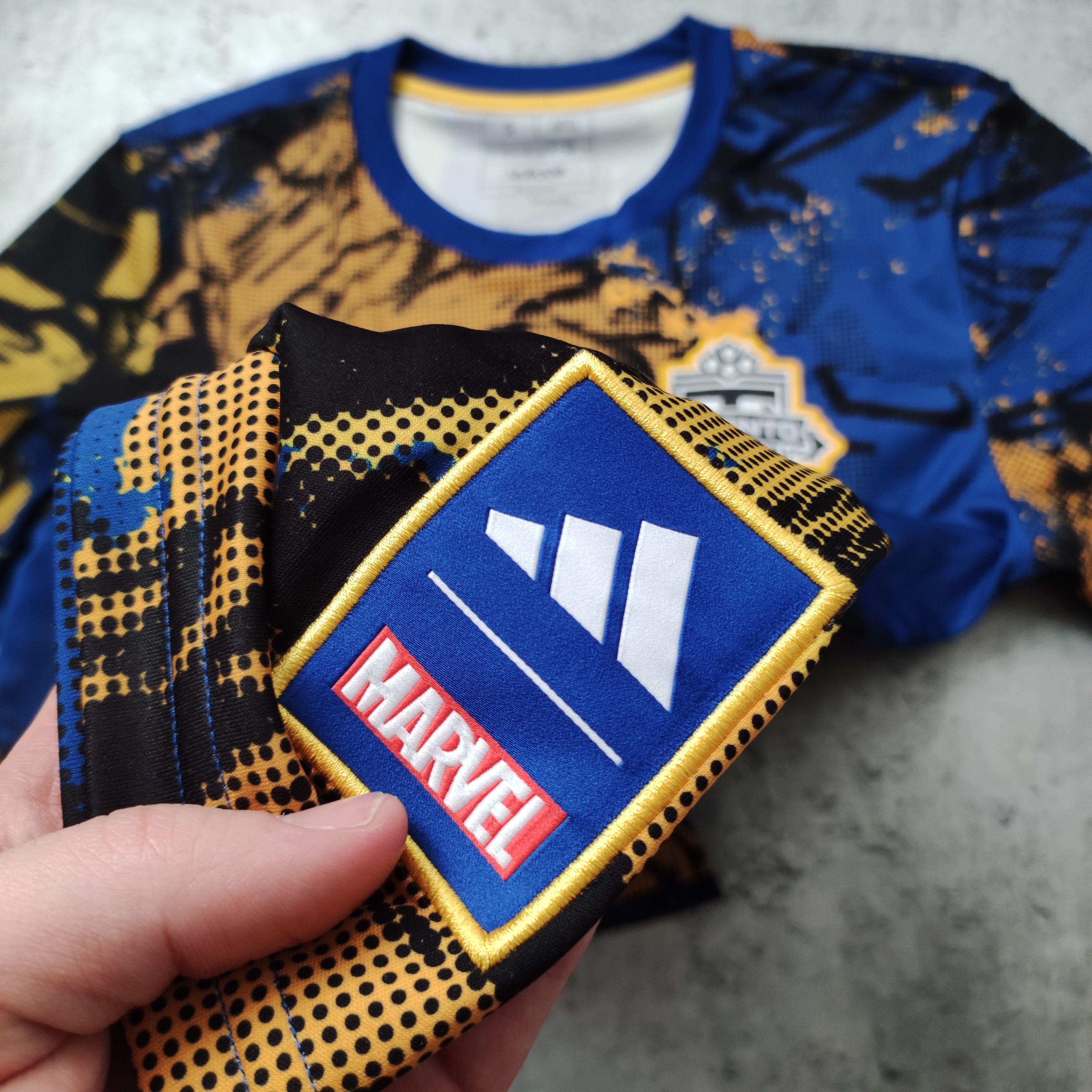 Adidas × Marvel Comics RARE Football Adidas x Toronto FC x Marvel Limited Jersey Size US S / EU 44-46 / 1 - 5 Thumbnail