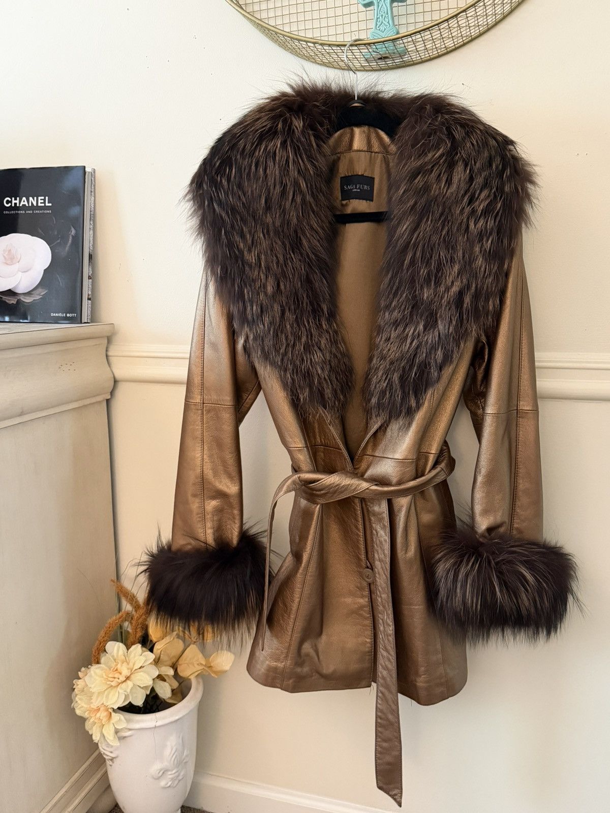 Sagafurs SAGA FOX FUR COAT VINTAGE Size S / US 4 / IT 40 - 1 Thumbnail