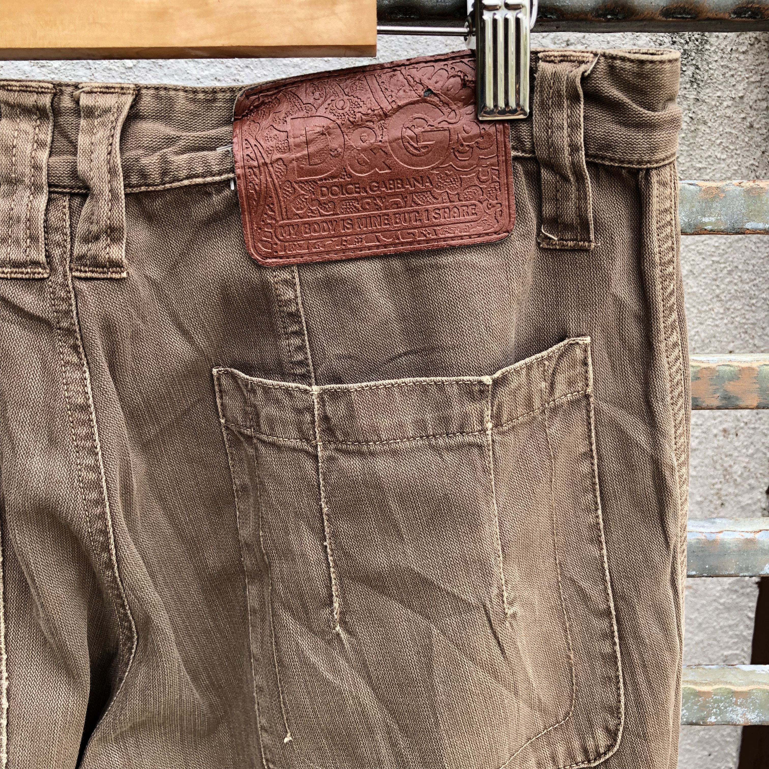 Dolce & Gabbana Vintage Dolce Gabbana Patchwork Slim pants Made In Italy Size US 31 - 7 Thumbnail
