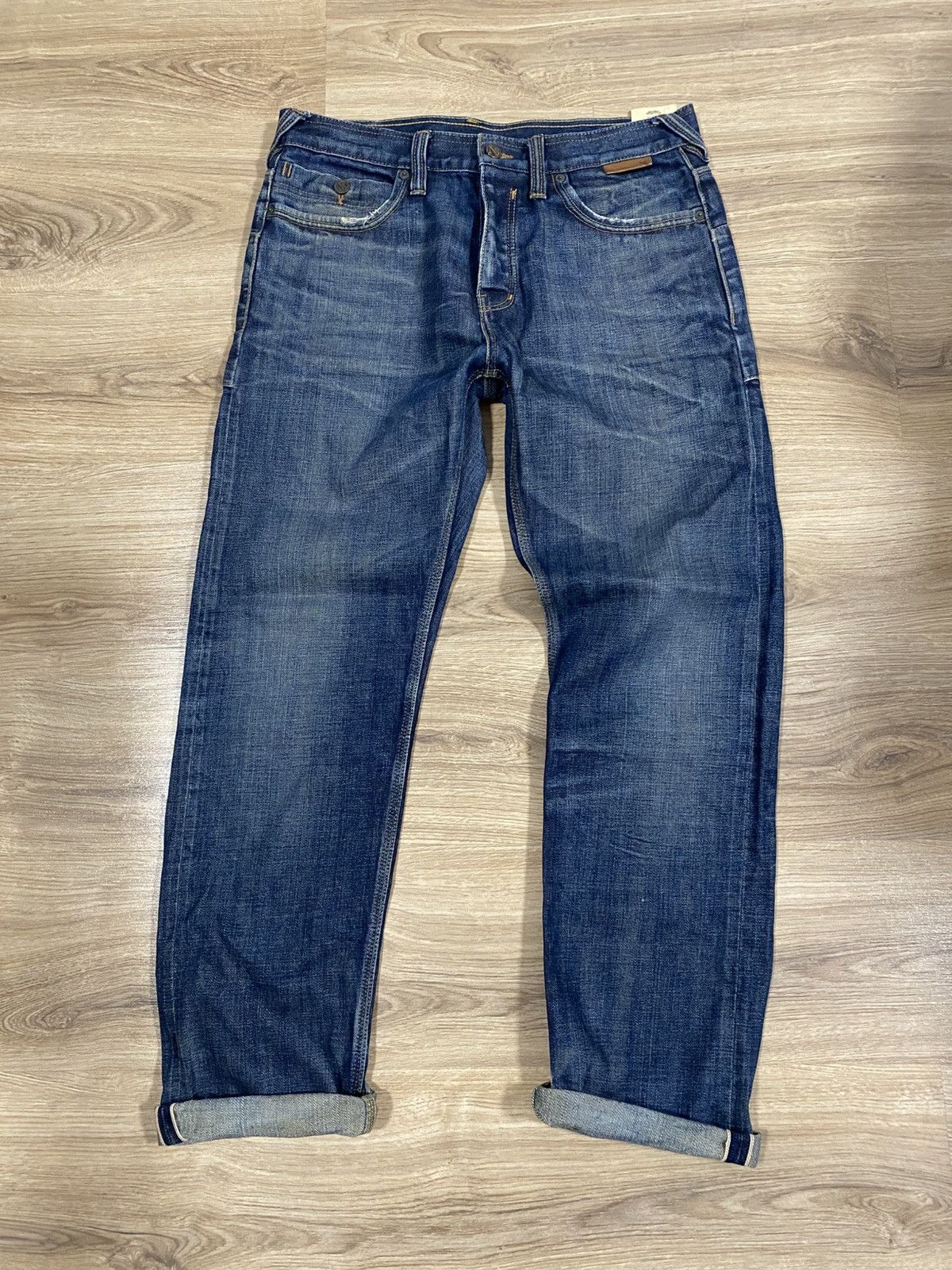 Natural Selection Natural Selection Selvage Denim Faded Jeans W34 L32 Size US 34 / EU 50 - 3 Thumbnail