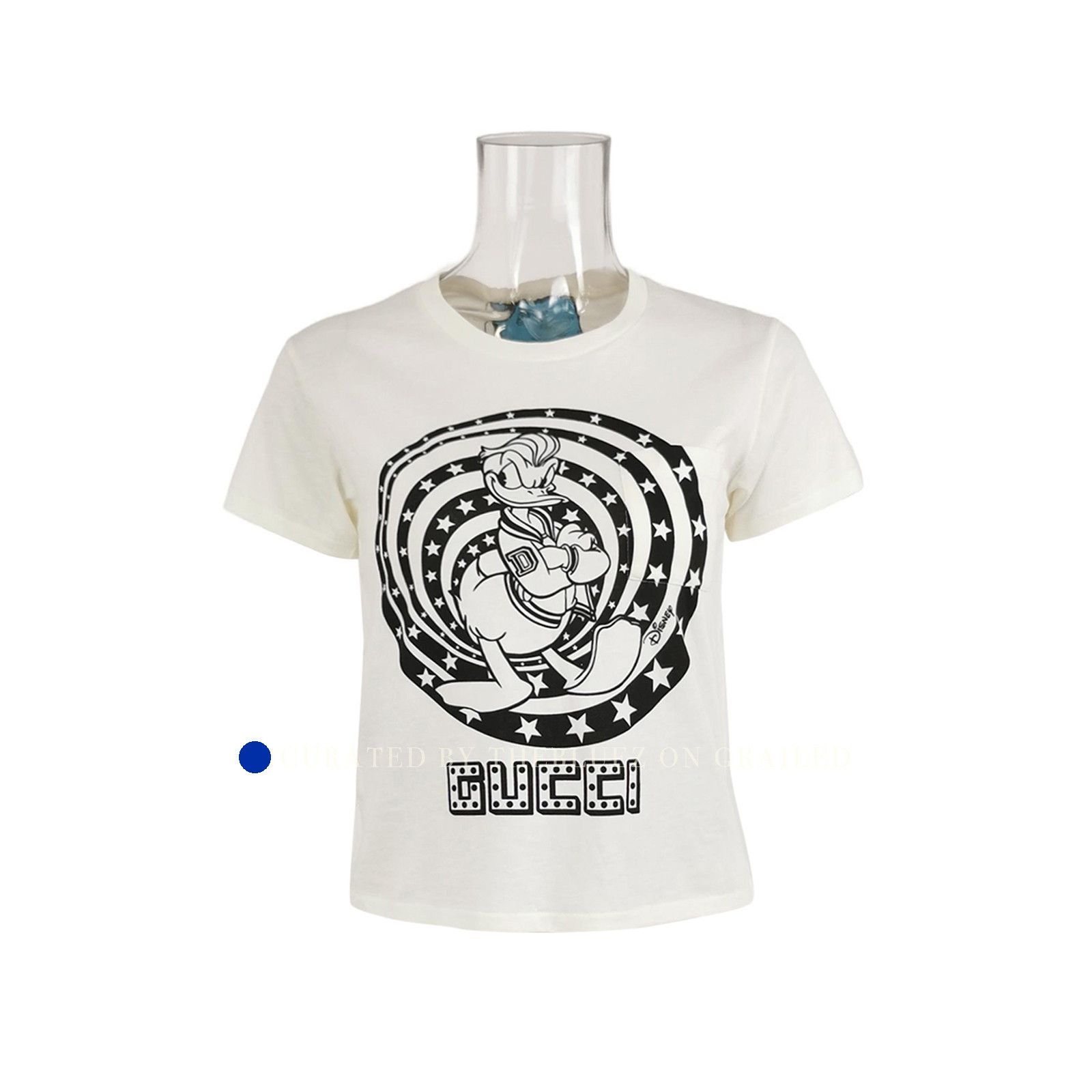 Gucci Disney x Gucci Donald Duck Tee in White Size US XXS / EU 40 - 1 Thumbnail
