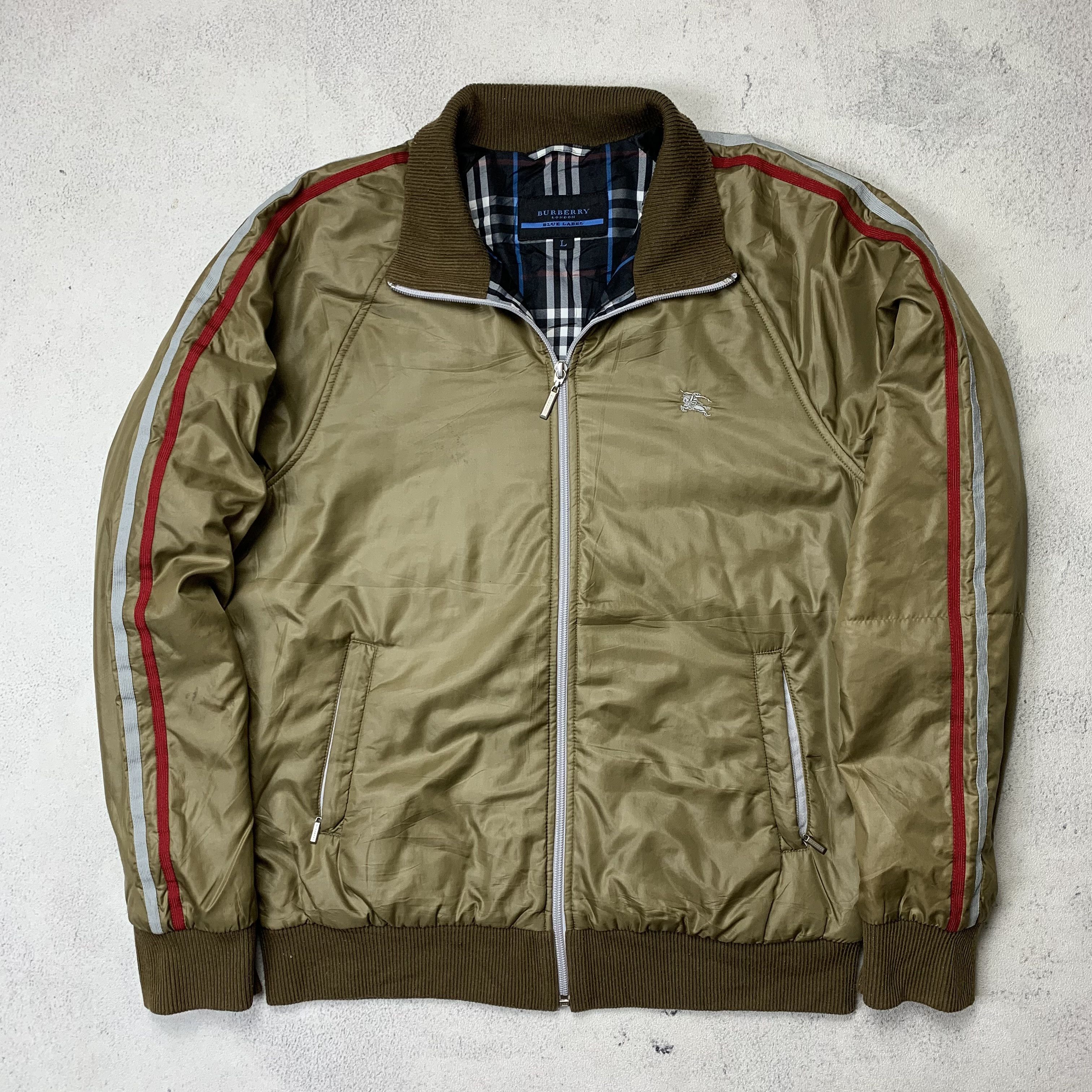 Burberry × Vintage Burberry Blue Label Logo Track Jacket
