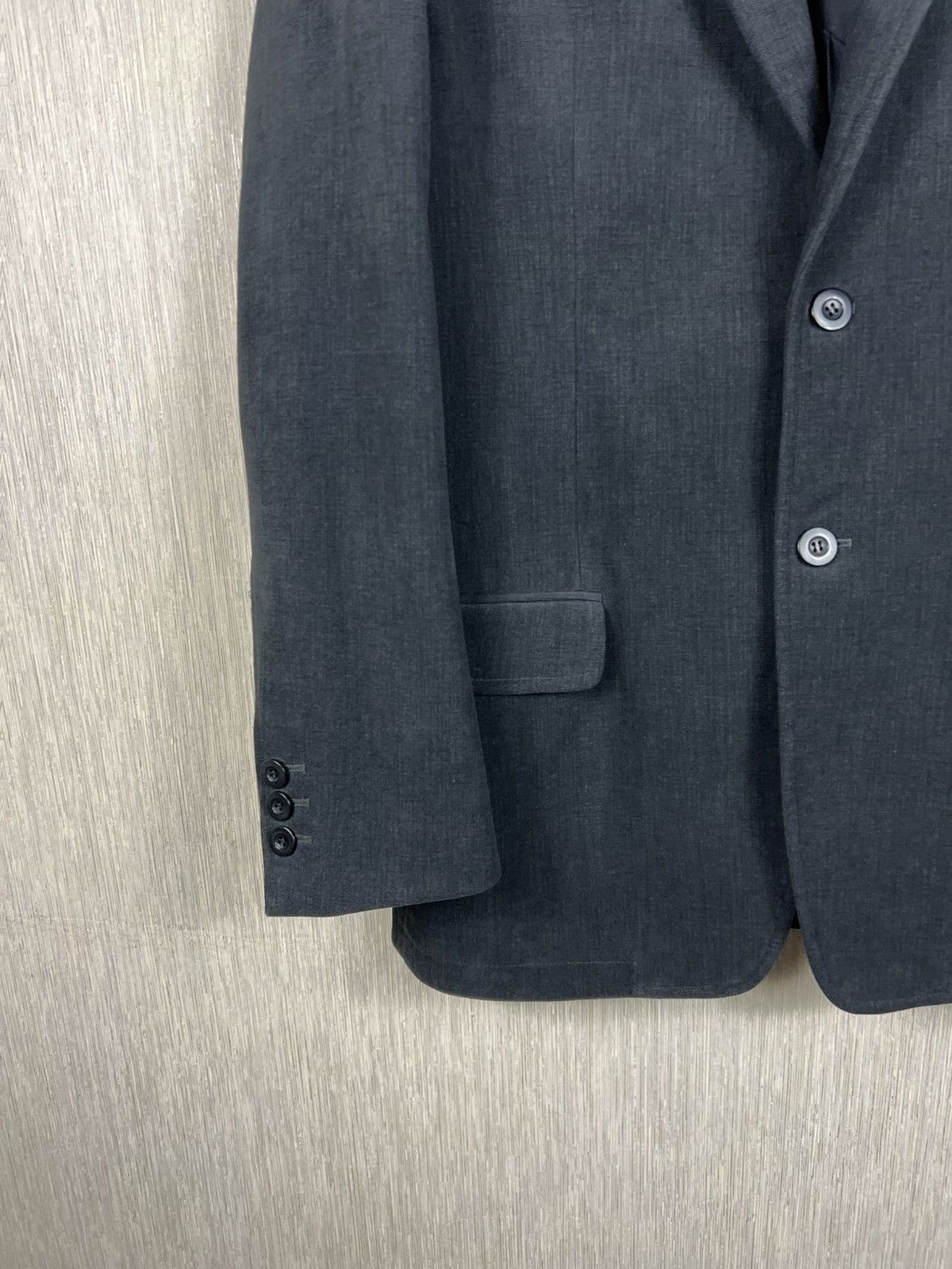 Armani Collezioni Giorgio Armani Collezioni velvet blazer jacket avant garde Size 40R - 6 Thumbnail
