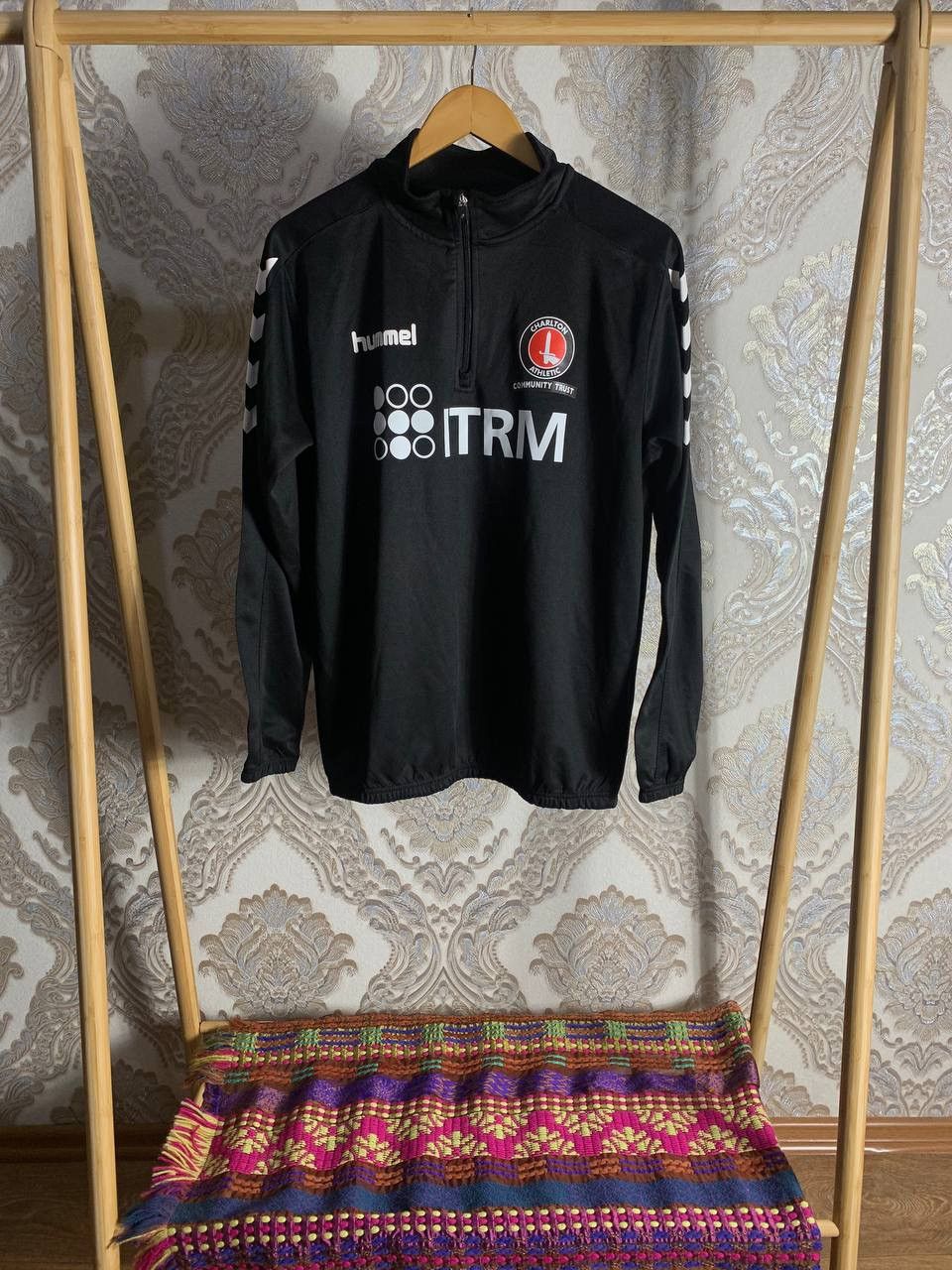 VERY RARE HUMMEL CHARLTON ATHLETIC ENGLAND SOCCER JERSEY Y2K