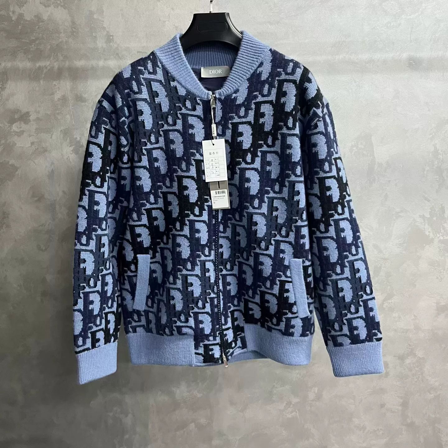 Dior Dior Wool Printed Light Jacket m Men Size US M / EU 48-50 / 2 - 1 Thumbnail