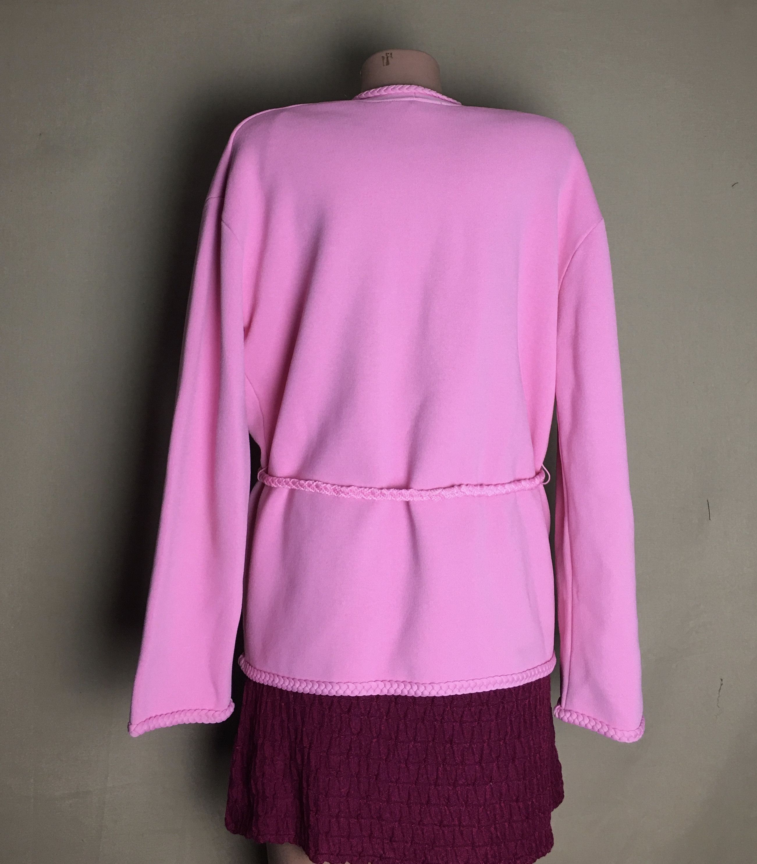 Maje MAJE Madene Belted Knit Cardigan Pink Size 1/S Size S / US 4 / IT 40 - 5 Thumbnail