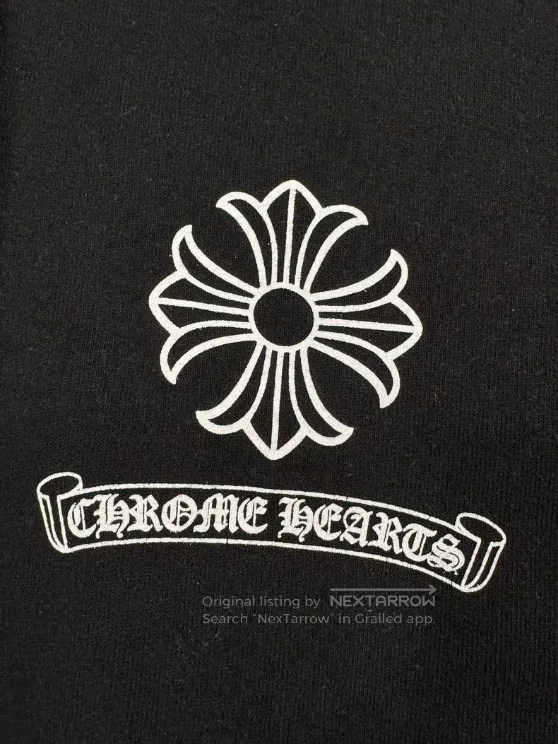 Chrome Hearts CHROME HEARTS Size L Black cross scroll behind Sanskrit zip Size US L / EU 52-54 / 3 - 5 Thumbnail