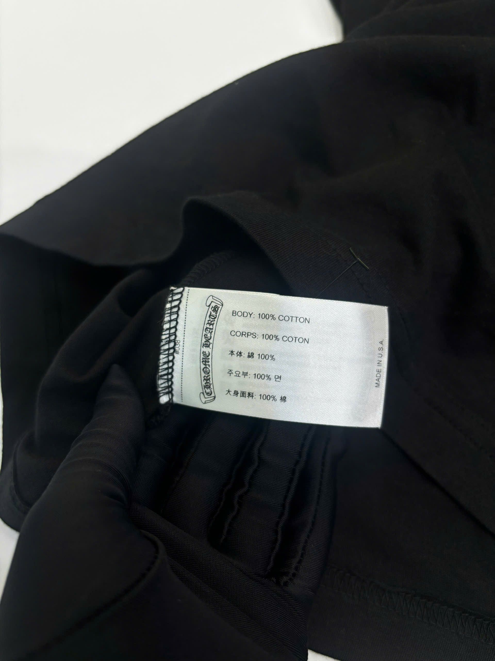 Chrome Hearts CHROME HEARTS Manchester Long Sleeve Tee Shirt BLACK Size US S / EU 44-46 / 1 - 13 Thumbnail