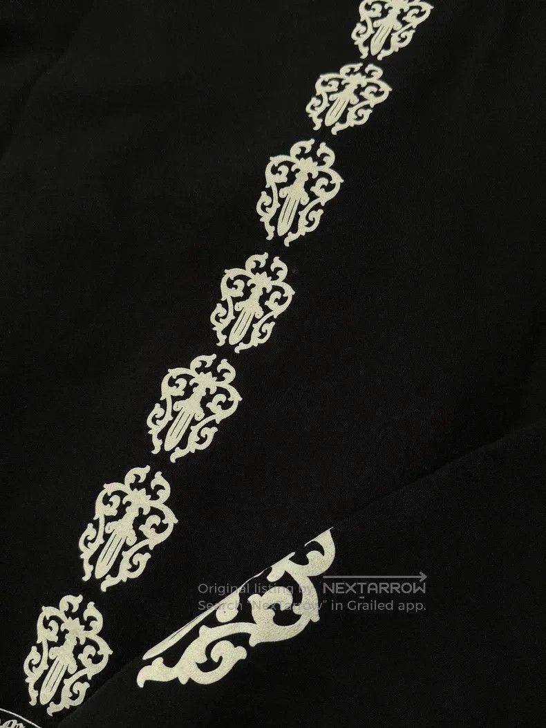 Chrome Hearts CHROME HEARTS Size M Black zipper hoodie Super sword printe Size US M / EU 48-50 / 2 - 3 Thumbnail