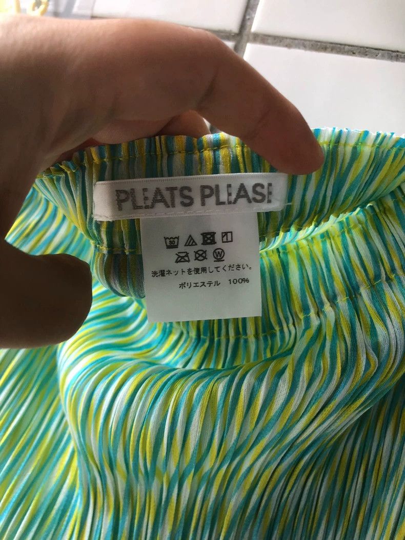 Issey Miyake Issey Miyake size:3 Green pleated pants Size 42" / US 20 - 2 Thumbnail