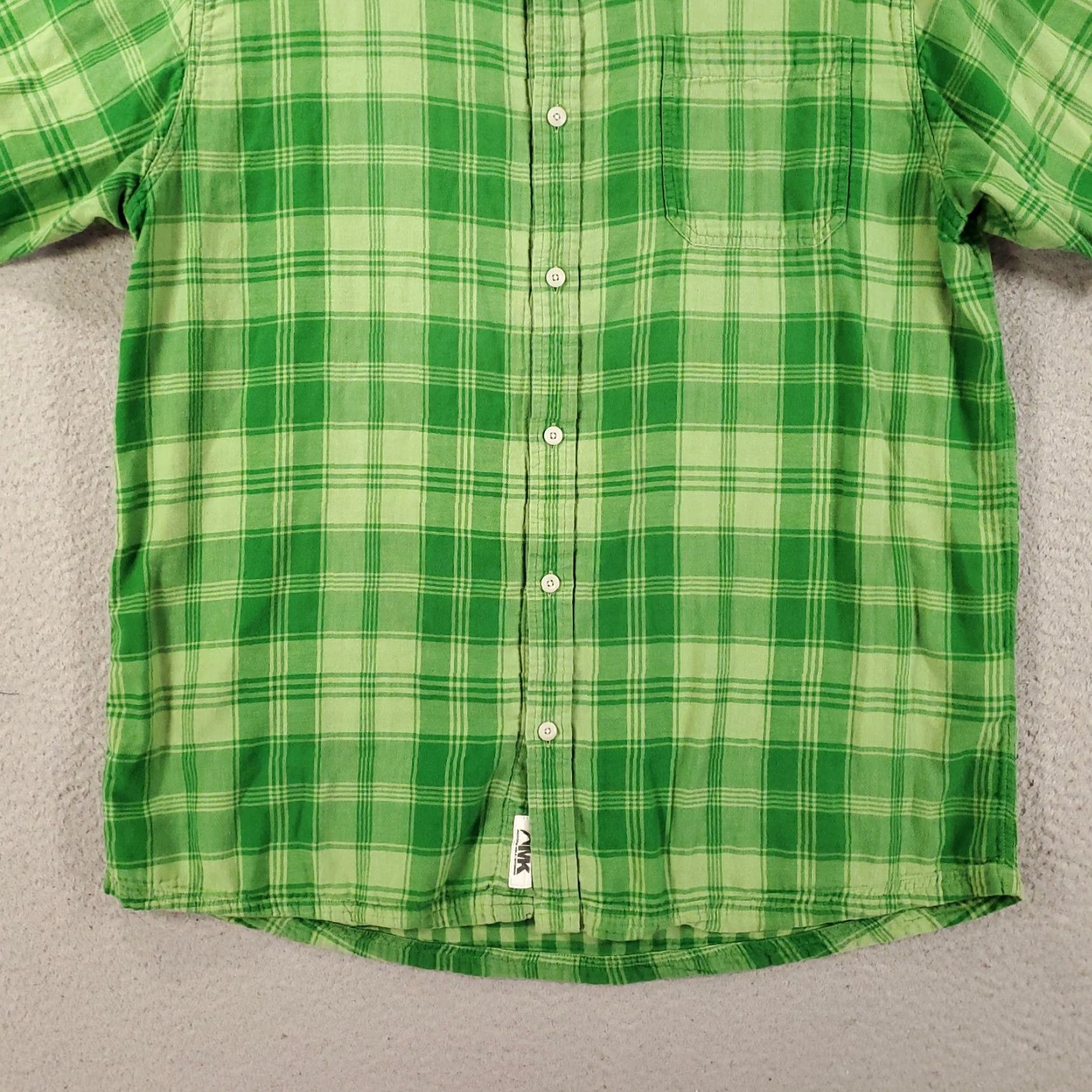 Mountain Khakis Vintage Yes Mountain Khakis Shirt Mens Large Green Plaid Button Up Short Sleeve Size US L / EU 52-54 / 3 - 4 Thumbnail