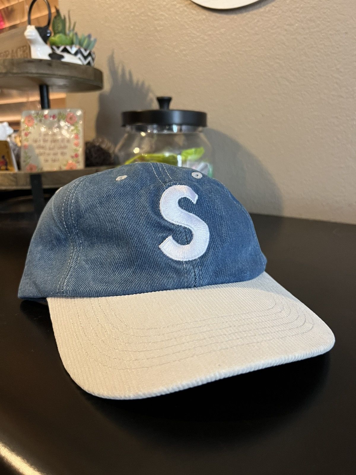 Supreme Supreme 2 Tone S Logo Panel Denim Size ONE SIZE - 1 Thumbnail