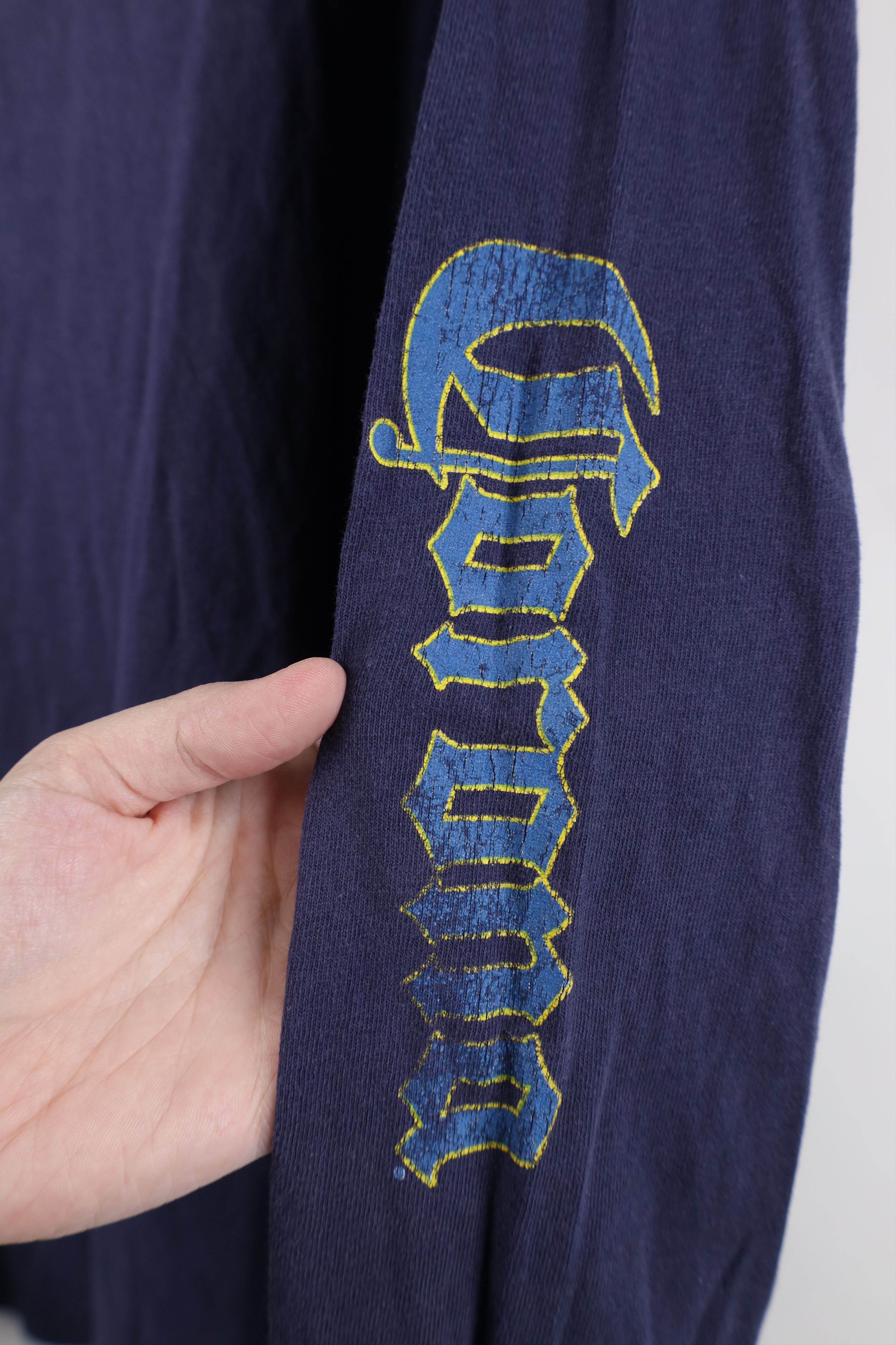 Vintage Vintage 90s Y2K Corona Extra Beer Long Sleeve T-Shirt Blue Size US L / EU 52-54 / 3 - 5 Thumbnail