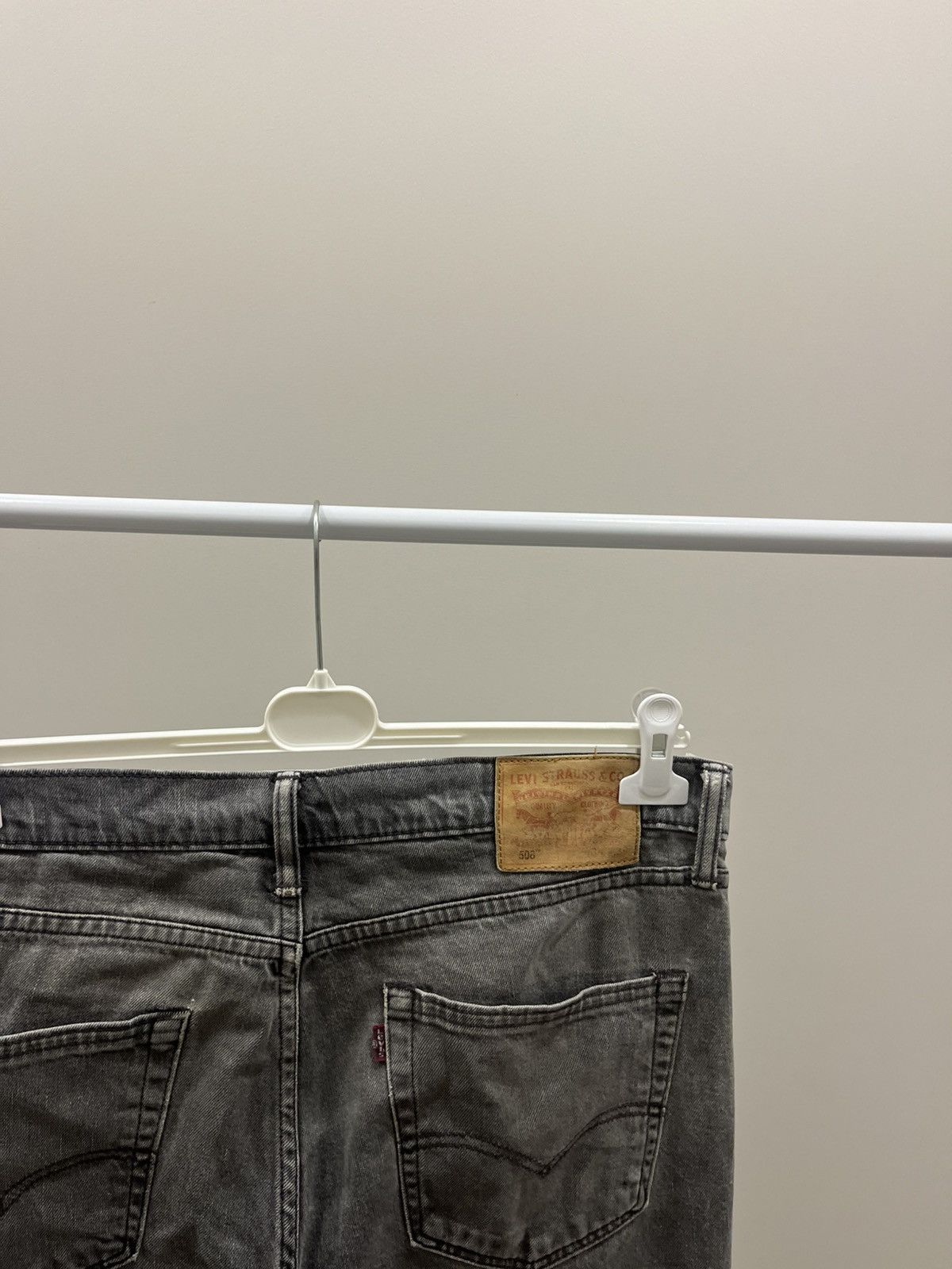 Japanese Brand Levi’s 508 Black Tab Waxed Pants Size US 34 / EU 50 - 4 Thumbnail