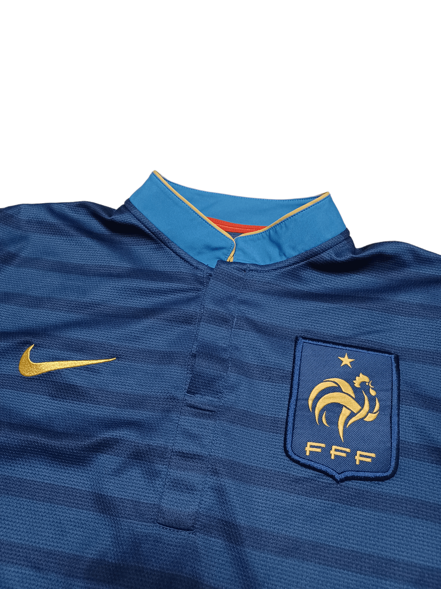 Nike 2012 NIKE VINTAGE FRANCE NATIONAL TEAM SOCCER JERSEY Size US M / EU 48-50 / 2 - 2 Thumbnail