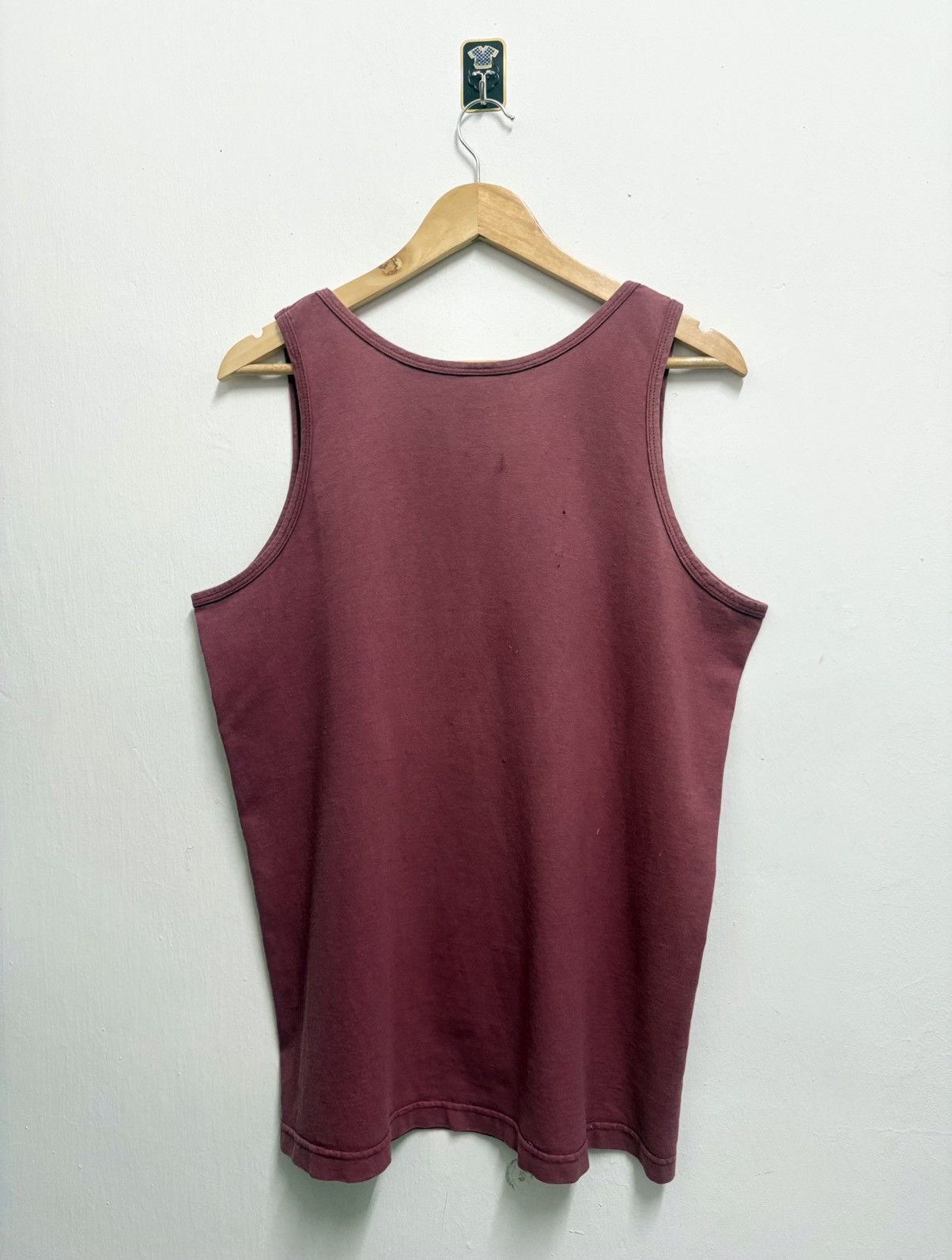 Stussy 2000's Stussy Fatal Maroon Sleveless Size US L / EU 52-54 / 3 - 2 Thumbnail
