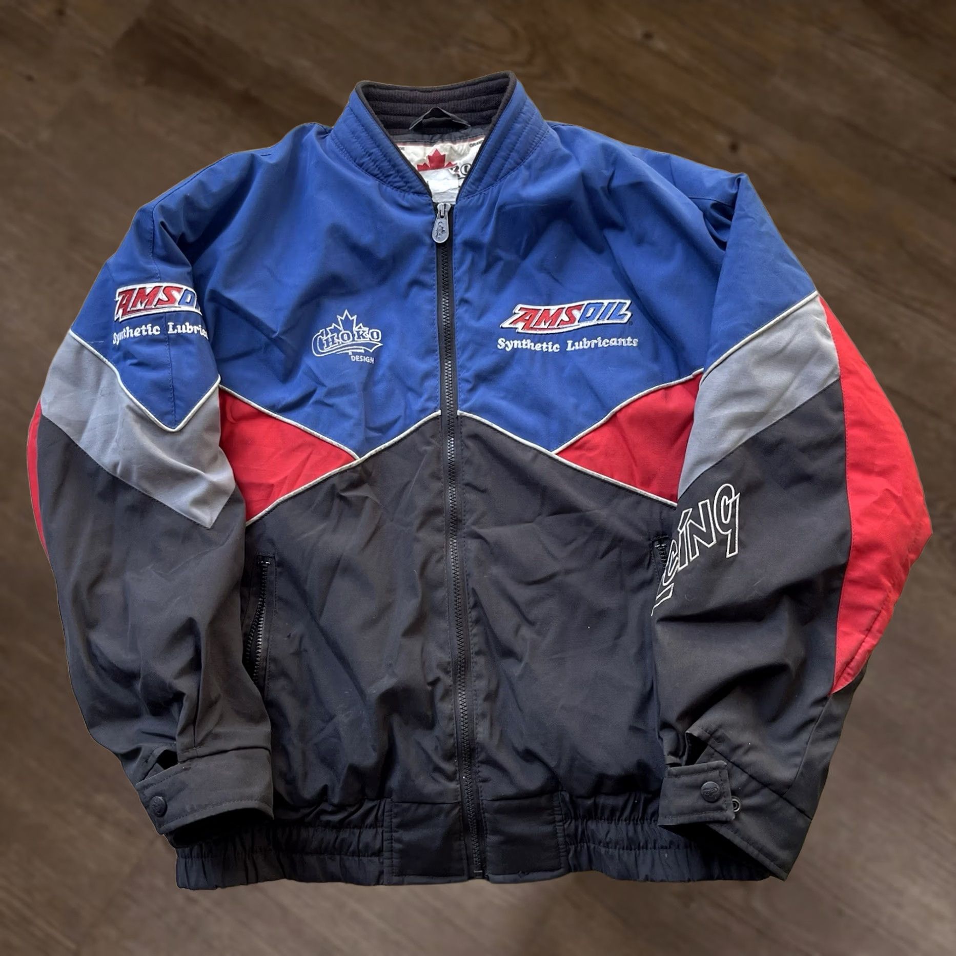 JH Design × NASCAR JH Desing Jack Daniels bomber jacket 90s | Grailed