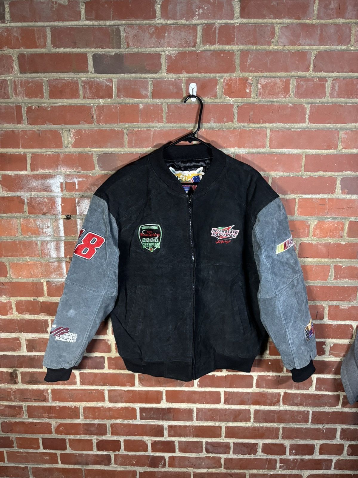 Vintage Jeff Hamilton Jacket Bobby Labonte Winston Cup Sz M