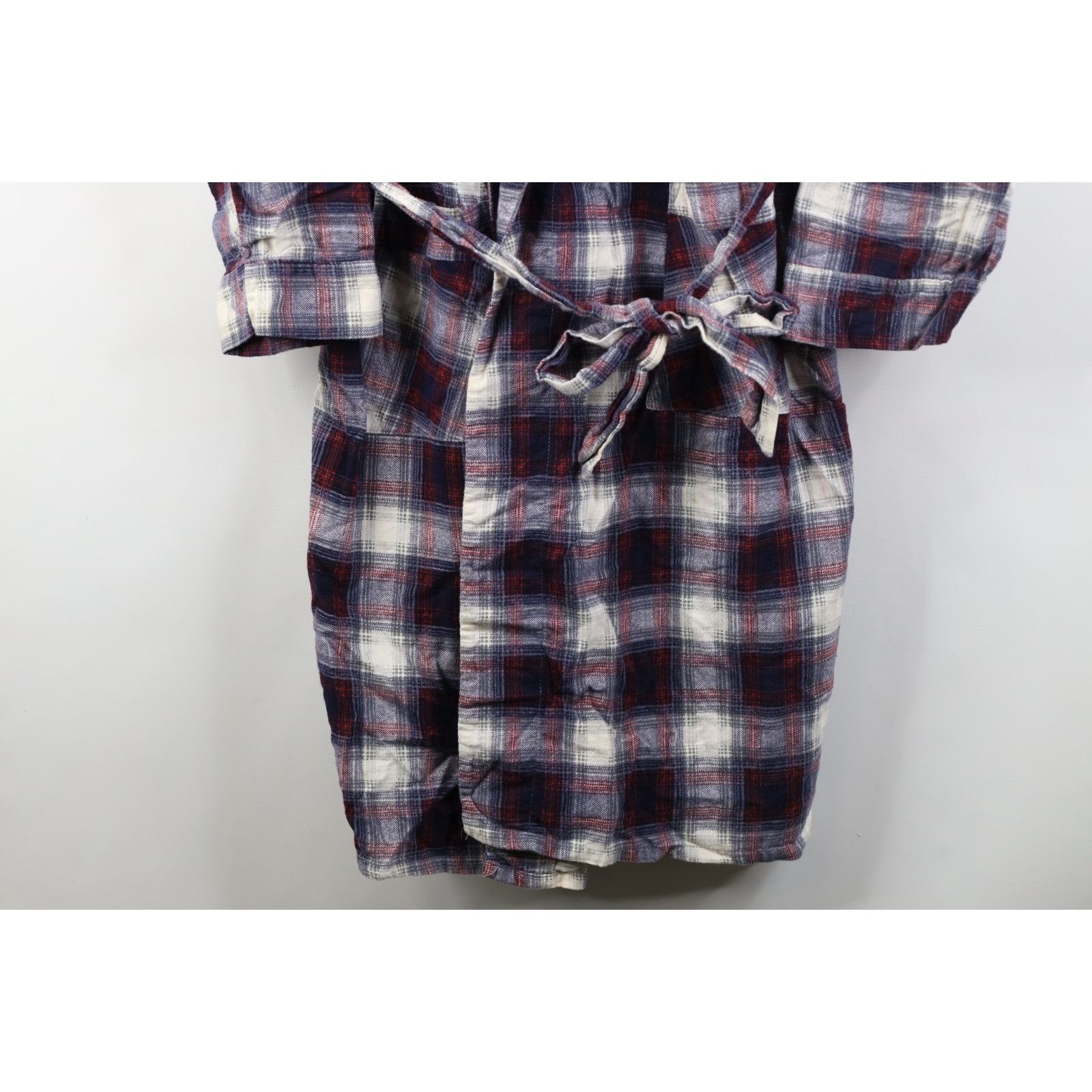 Vintage Vintage 70s Streetwear Faded Flannel Smokers Smoking Robe Size US L / EU 52-54 / 3 - 4 Thumbnail
