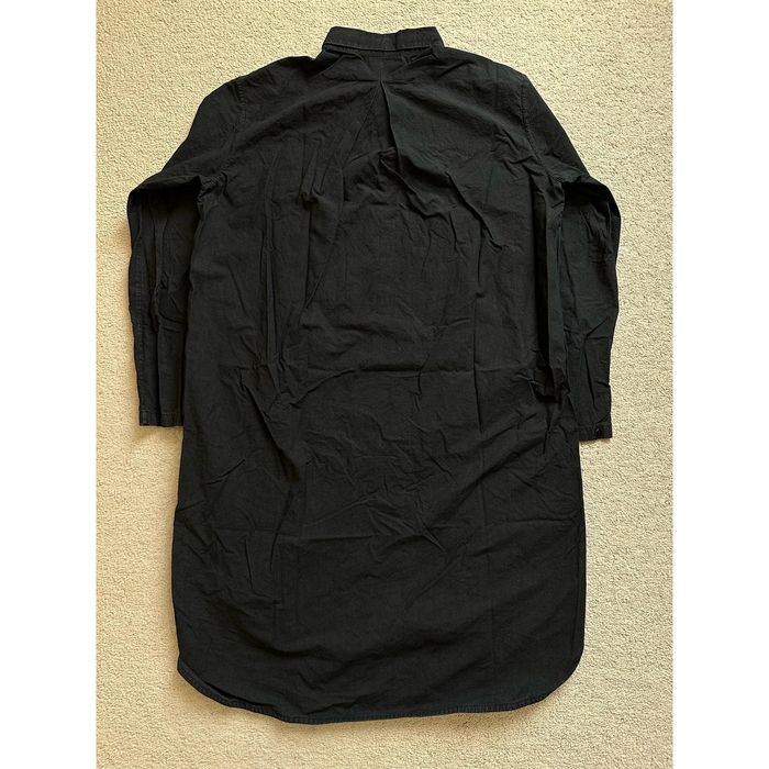 Toogood Too Good The Baker Tunic Shirt Coat Pullover in Black