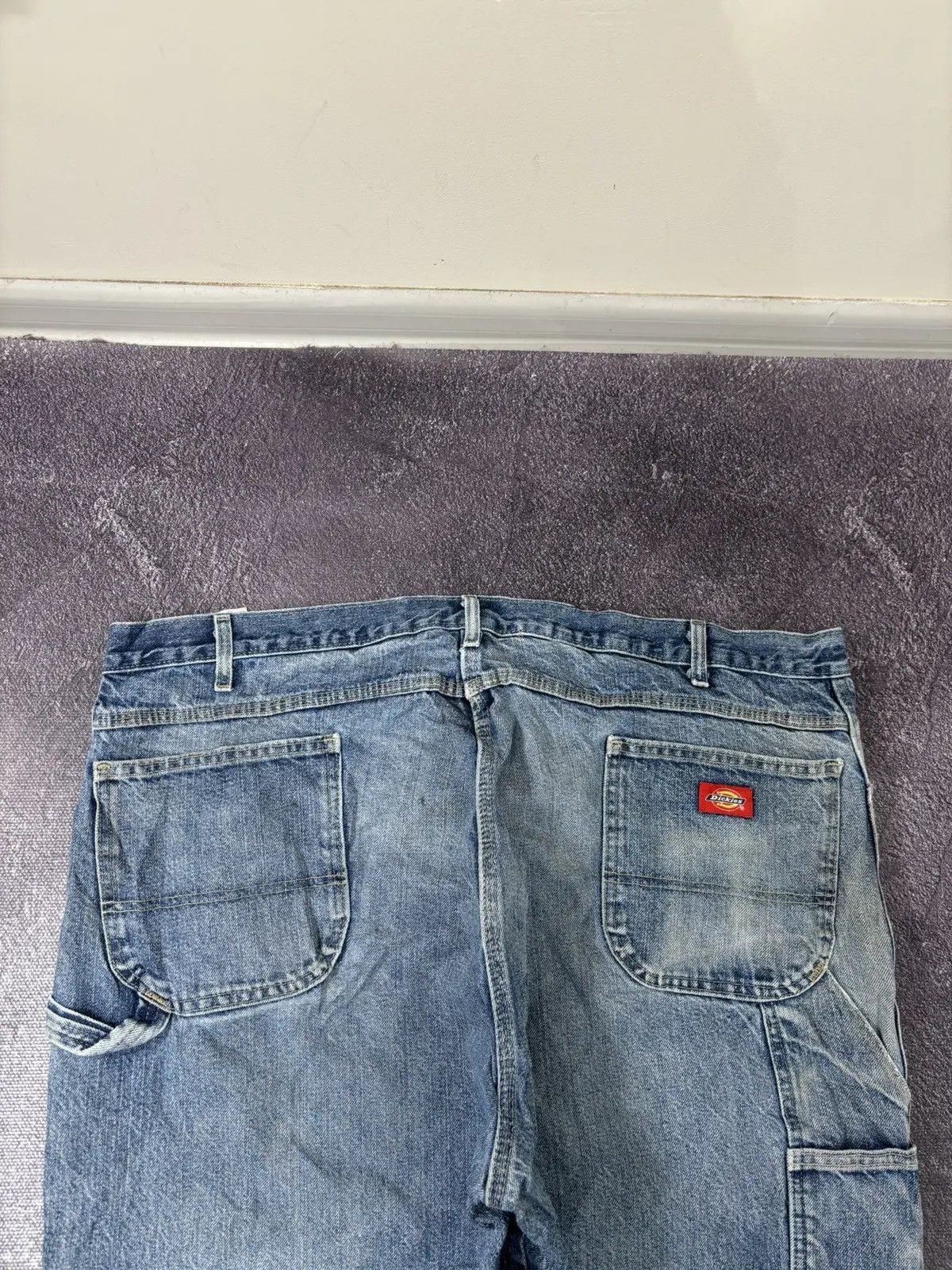 Dickies × Vintage Vintage Dickies Y2K Skate Faded Light Blue Hype Baggy Jeans Size US 44 / EU 60 - 4 Thumbnail