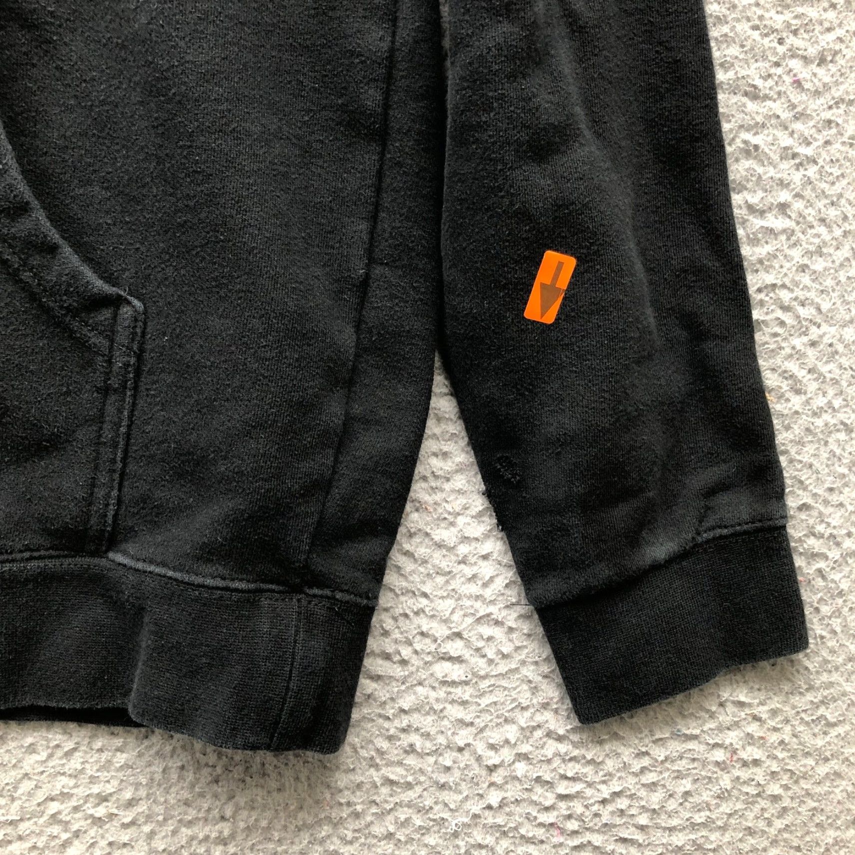 Vintage Nelk Boys Hoodie Men’s S Small Black Long Sleeve Pockets Drawstring Sweatshirt Pullover Size US S / EU 44-46 / 1 - 6 Thumbnail