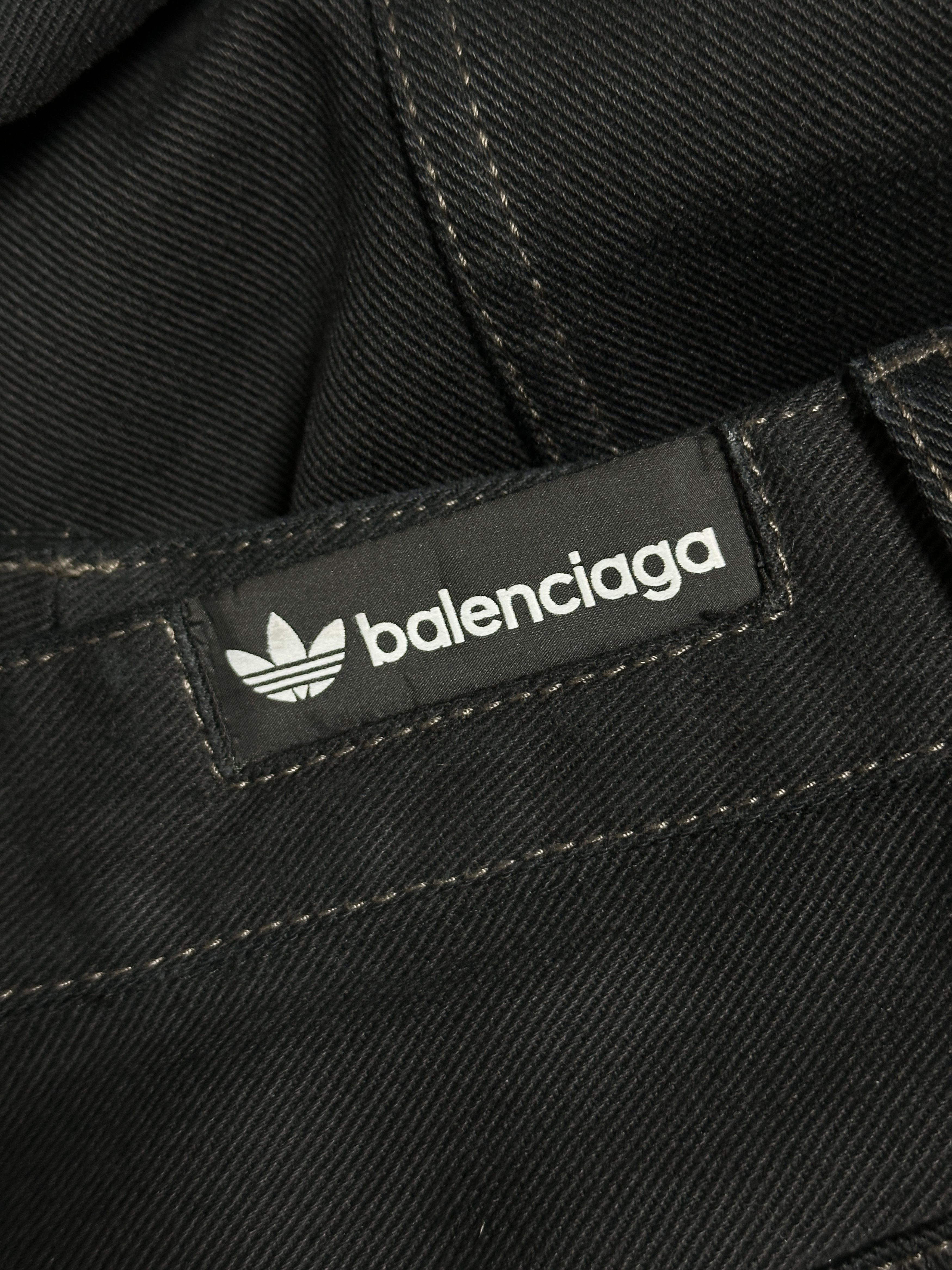 Adidas × Balenciaga Balenciaga X Adidas Large Baggy Jeans Size US 32 / EU 48 - 4 Thumbnail