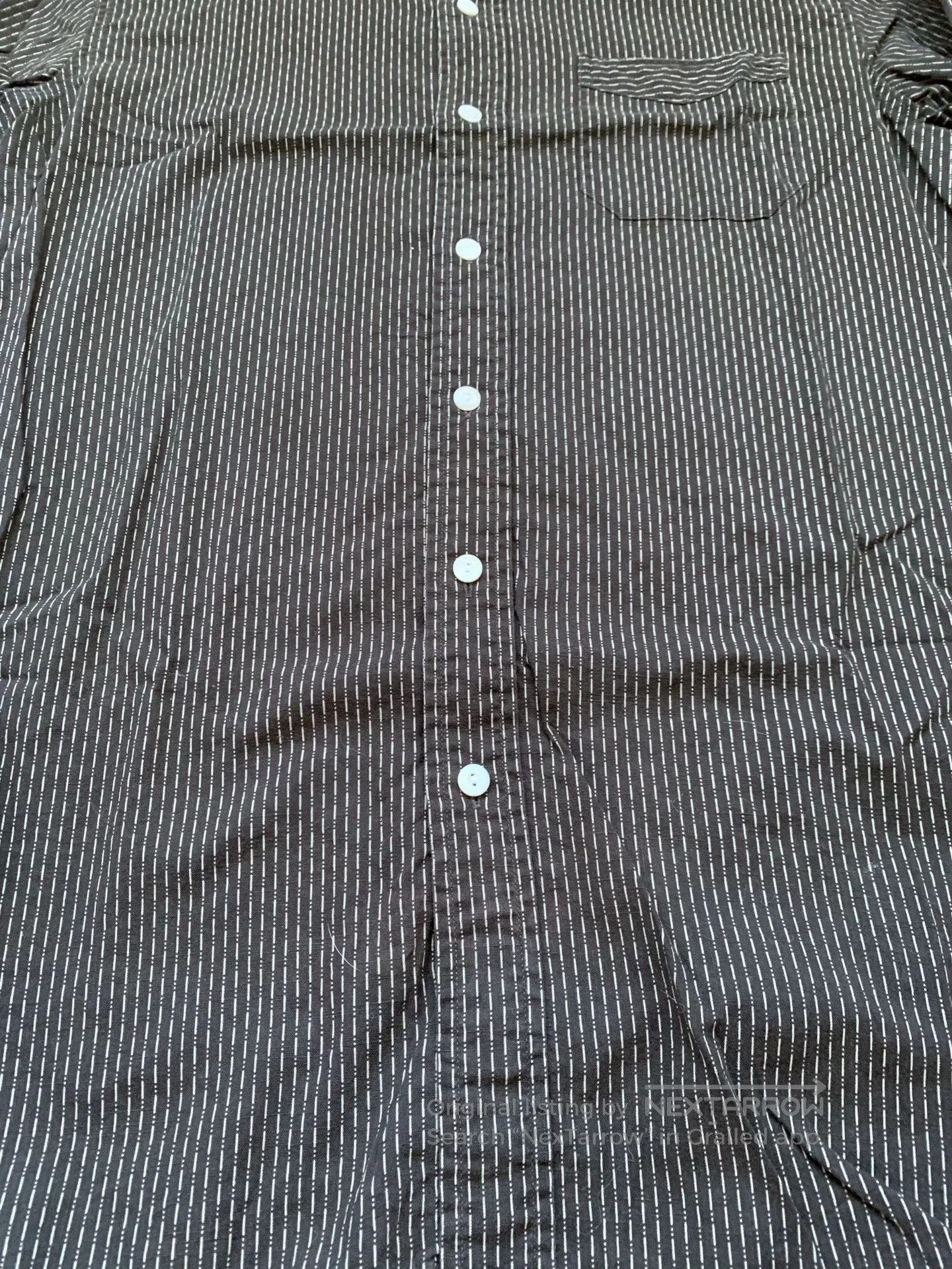 RRL Ralph Lauren Striped Utility Work Shirt Size M. Size US M / EU 48-50 / 2 - 3 Thumbnail