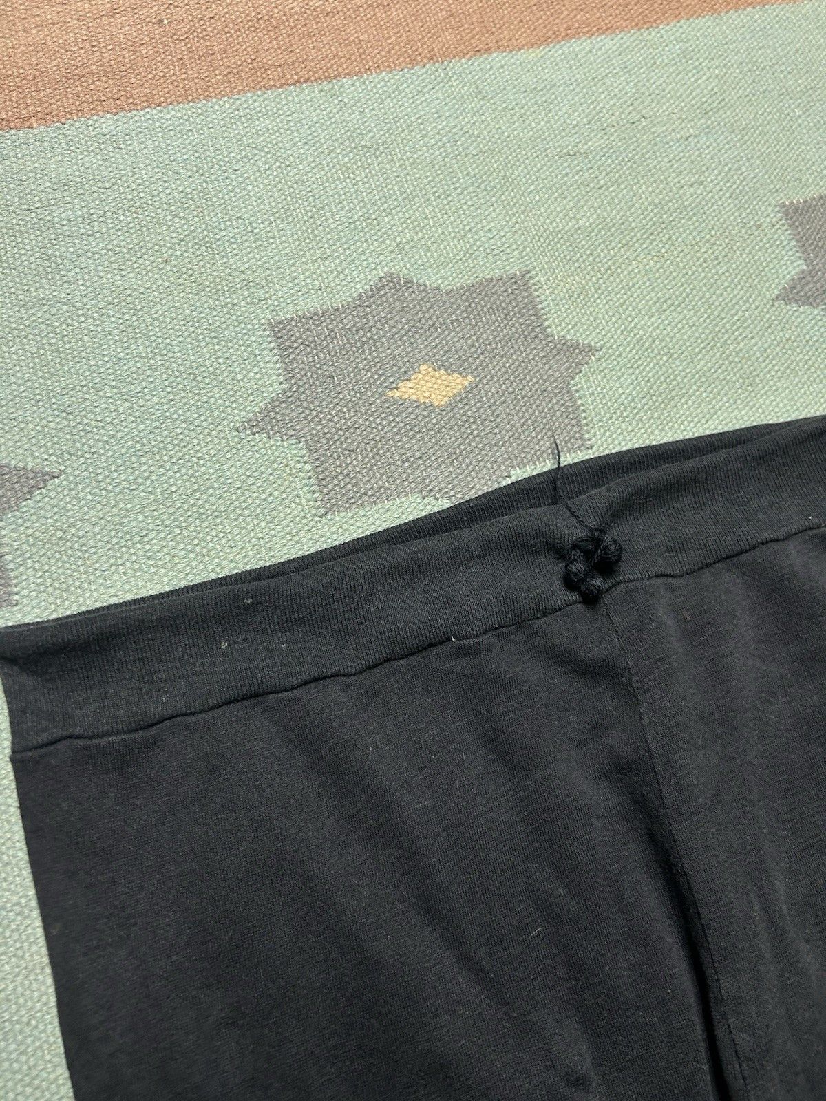 Vintage Vtg 70s sweatpants track gym blank black grunge goth USA XL Size US 34 / EU 50 - 4 Thumbnail