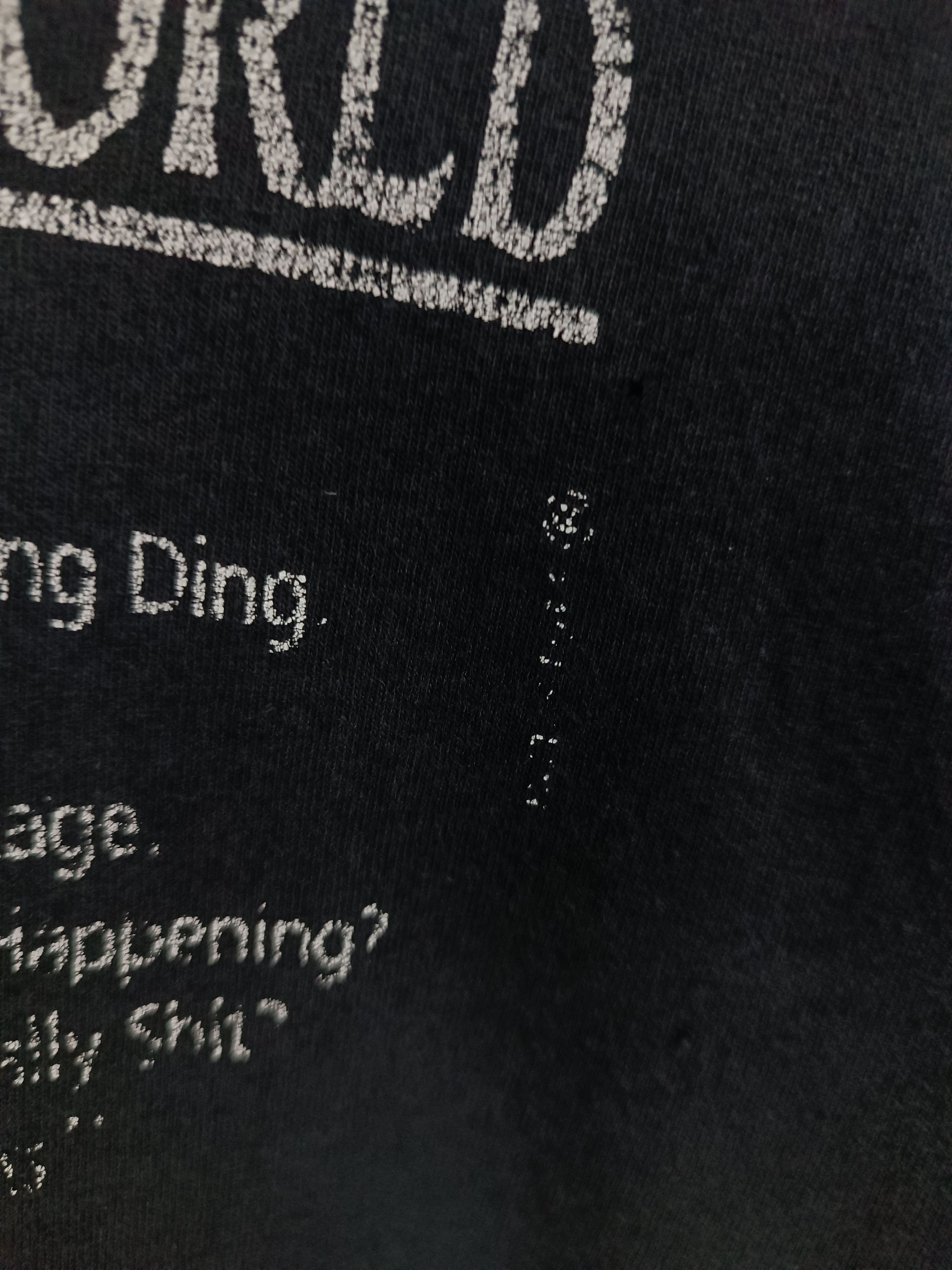 Vintage THRASHED FADED VINTAGE 90'S RELIGIONS OF T WORLD HUMOR FUNNY Size US XL / EU 56 / 4 - 4 Thumbnail