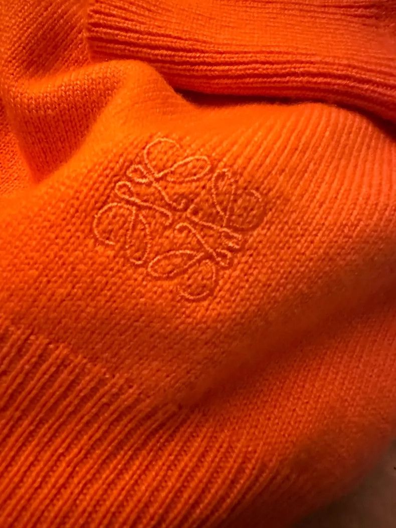 Loewe LOEWE Orange cashmere sweater Size M / US 6-8 / IT 42-44 - 7 Thumbnail