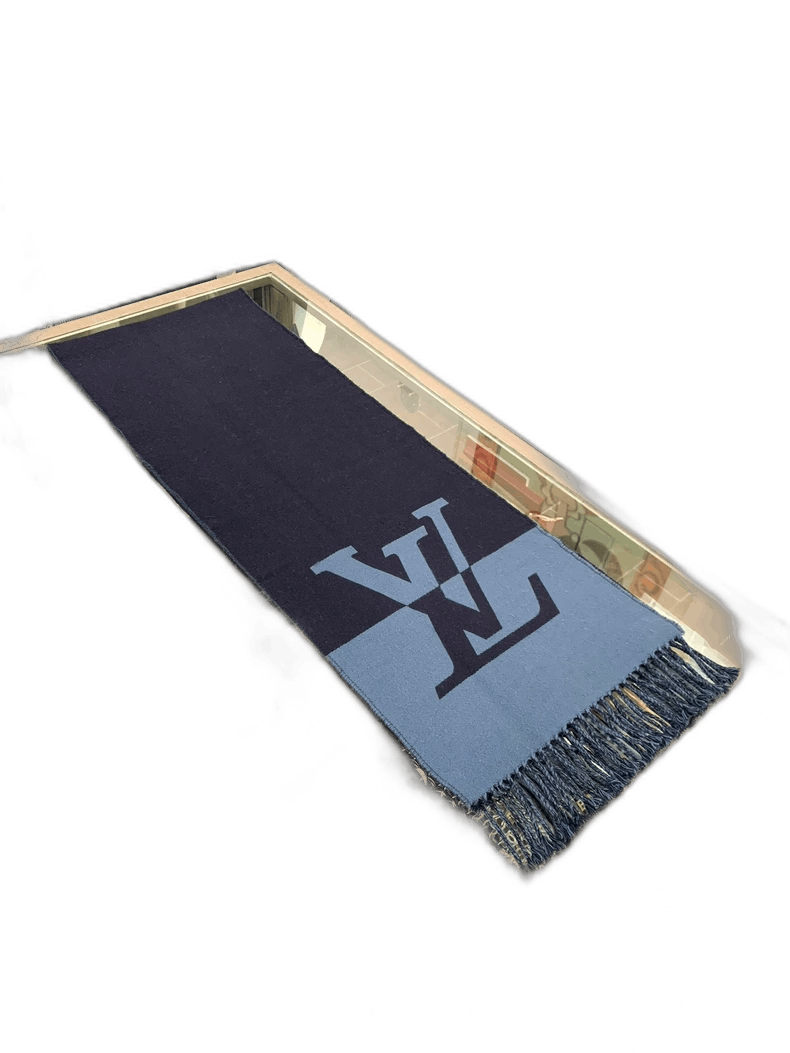 Louis Vuitton Louis Vuitton Graphic Dual Wool Cashmere Scarf- Size ONE SIZE - 1 Thumbnail