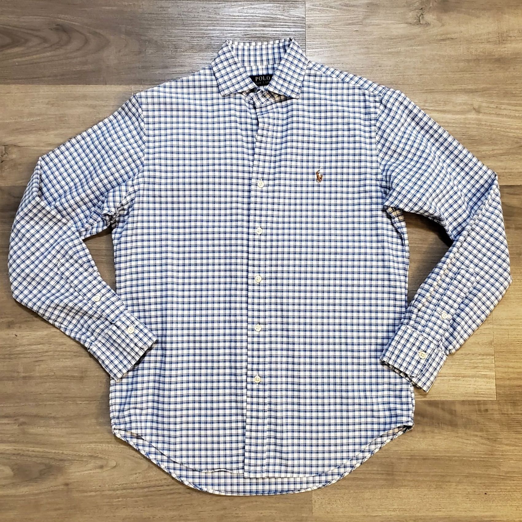 Ralph Lauren VINTAGE Polo Ralph Lauren Tattersall Oxford Shirt Mens Sz Small Plaid Button Down Size US S / EU 44-46 / 1 - 6 Thumbnail