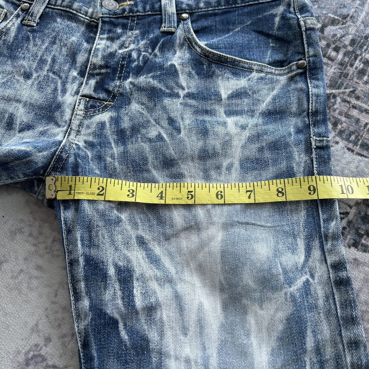 If Six Was Nine Rockstar Tornado Mart Acid Wash Jeans Size US 31 - 17 Thumbnail