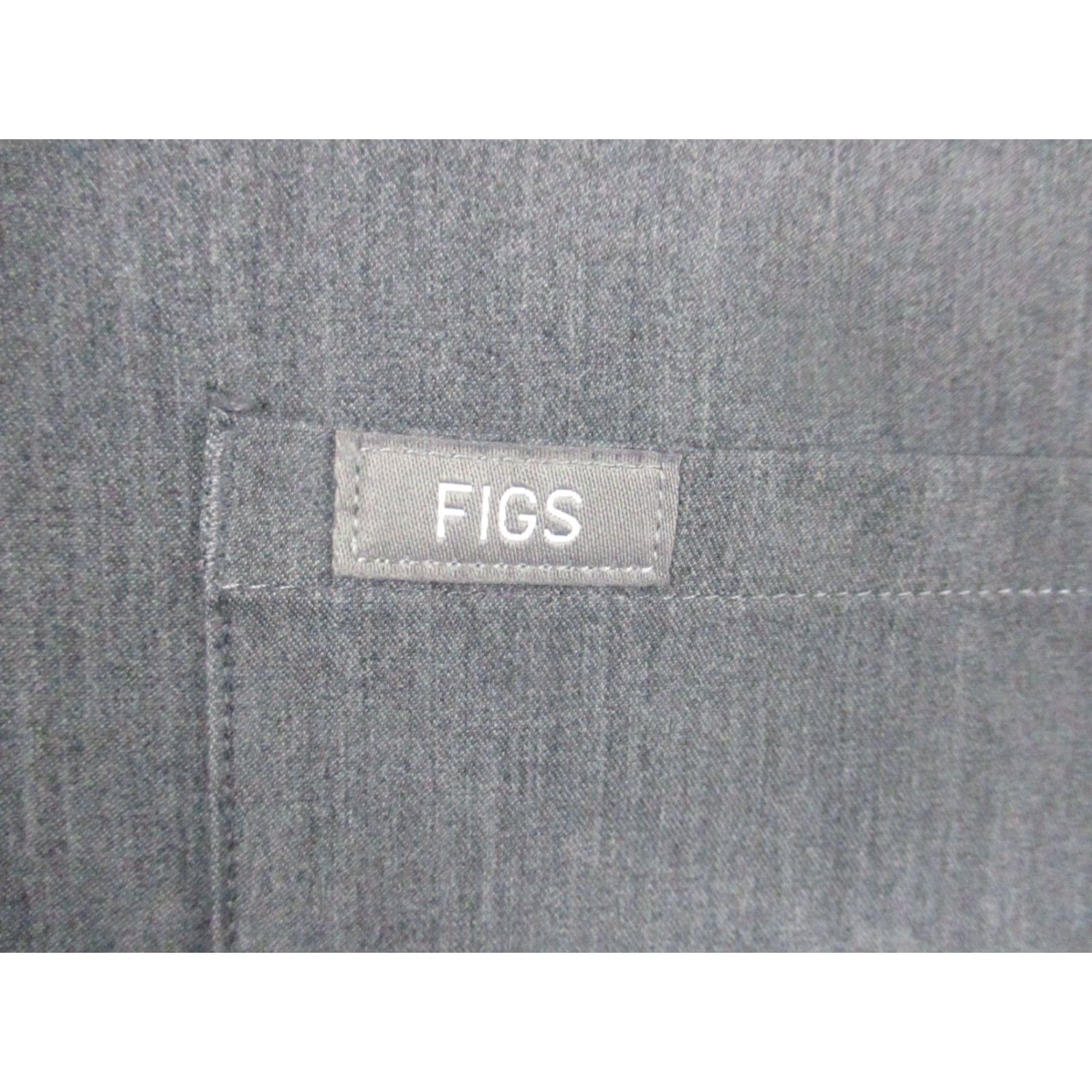 Vintage FIGS Technical Collection Gray Catarina Scrubs V-Neck Top M Uniform Gray Unisex Shirt medical Size US M / EU 48-50 / 2 - 3 Thumbnail