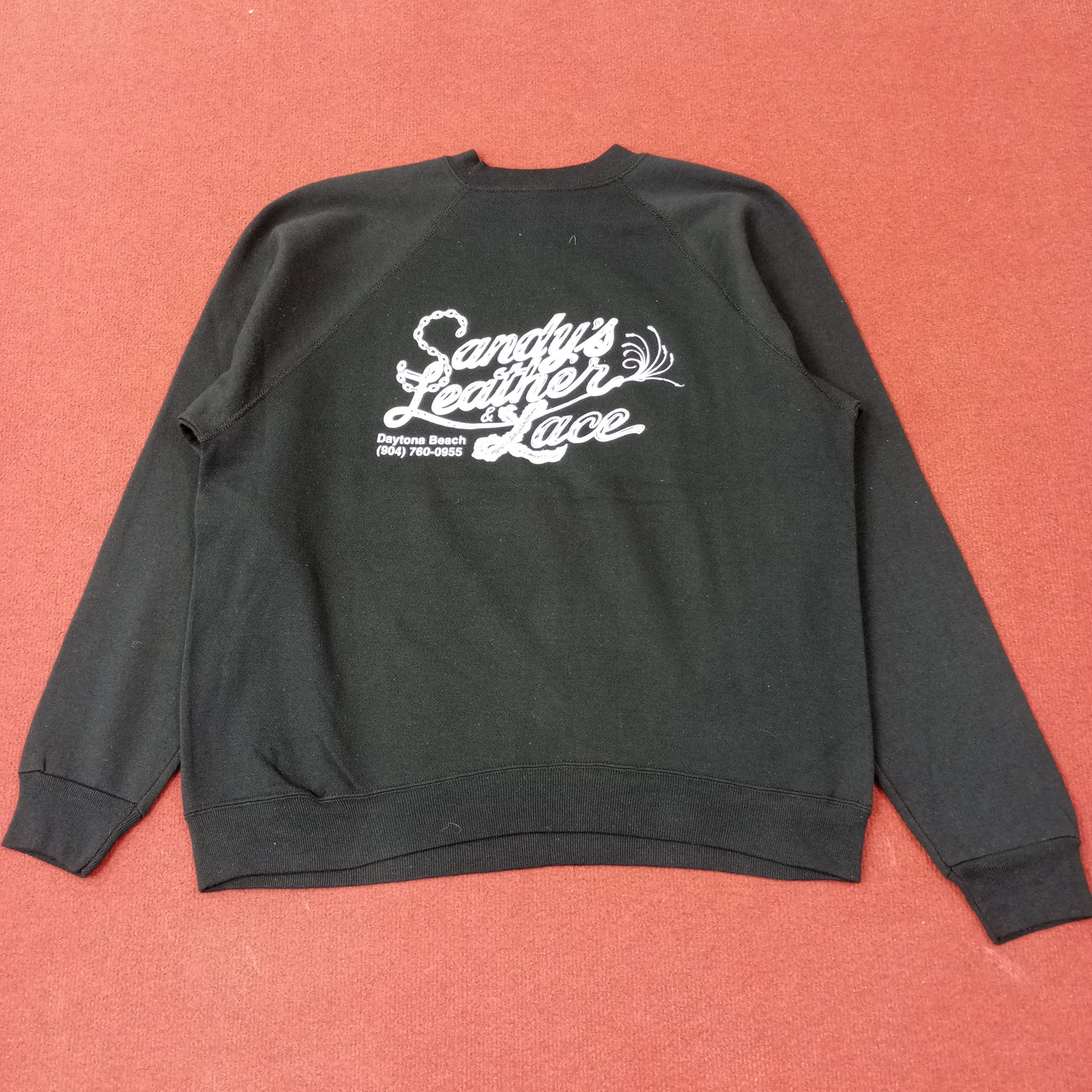 Vintage Bike Week Daytona Beach Vintage Sweatshirt c227n18 Size US L / EU 52-54 / 3 - 3 Thumbnail