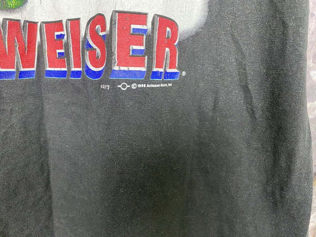 Budweiser × Vintage Men’s Budweiser 1998 LWA King Of Beer Big Logo T-Shirt Size US XL / EU 56 / 4 - 11 Thumbnail