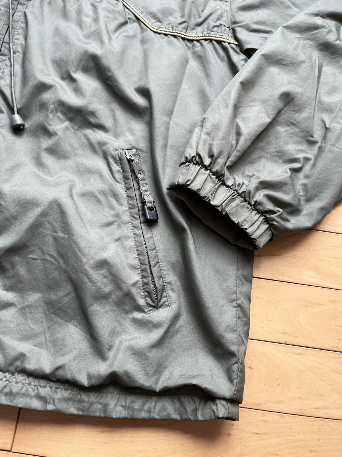 Point Zero × Vintage Kaki Point Zero Y2K vintage windbreaker Size US M / EU 48-50 / 2 - 4 Thumbnail