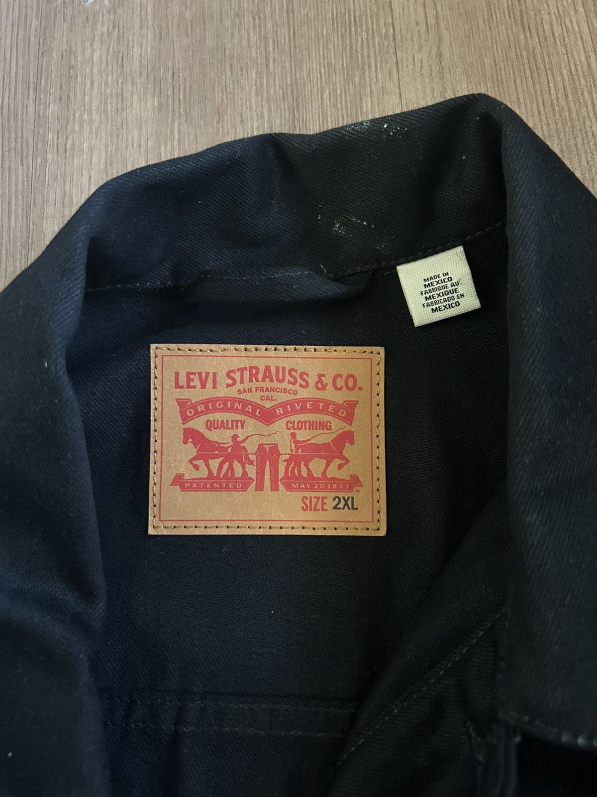 Levi's Black Levi’s denim jacket Size US XXL / EU 58 / 5 - 3 Thumbnail