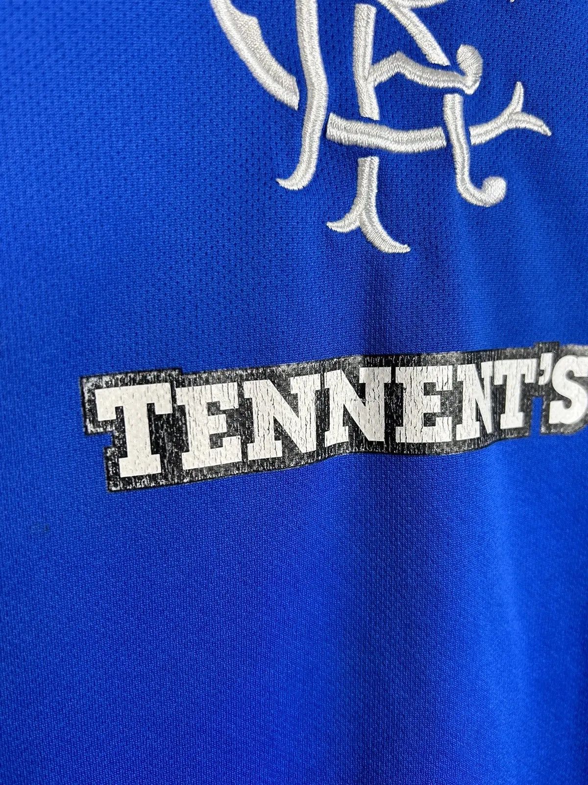 Umbro Vintage Umbro Glasgow Rangers 2011/12 Home Kit Soccer Jersey Size US L / EU 52-54 / 3 - 4 Thumbnail