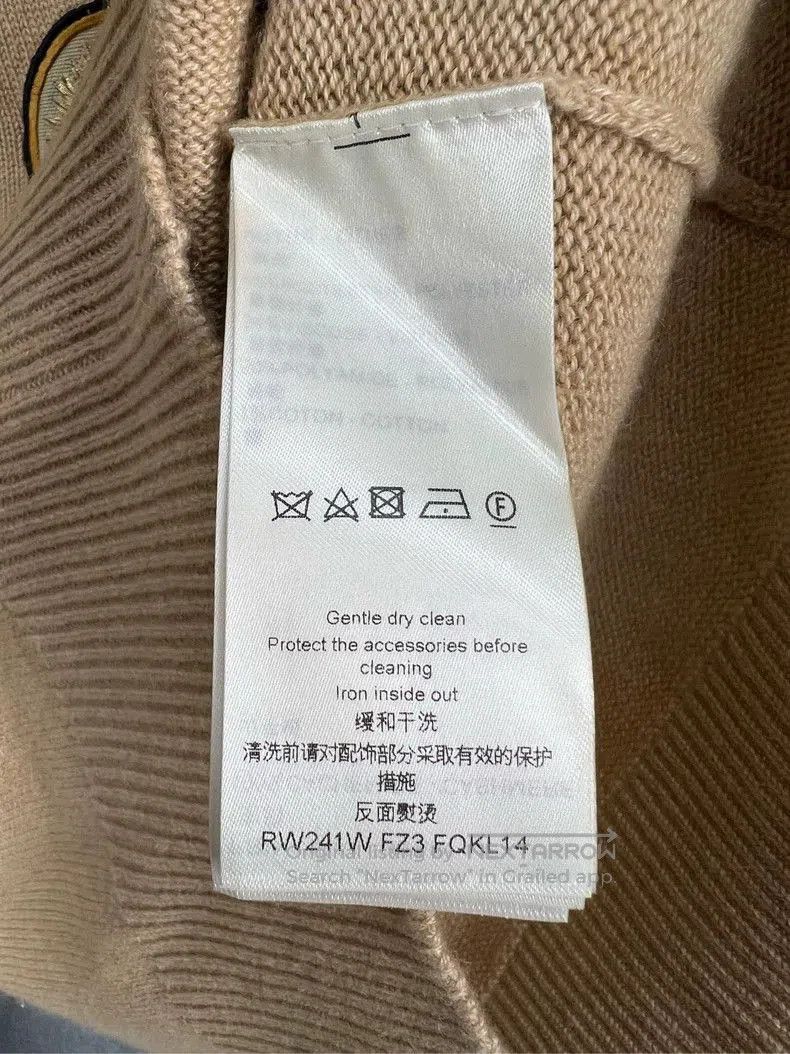 Louis Vuitton Louis Vuitton Cashmere Chain Sweater. Size US XL / EU 56 / 4 - 5 Thumbnail