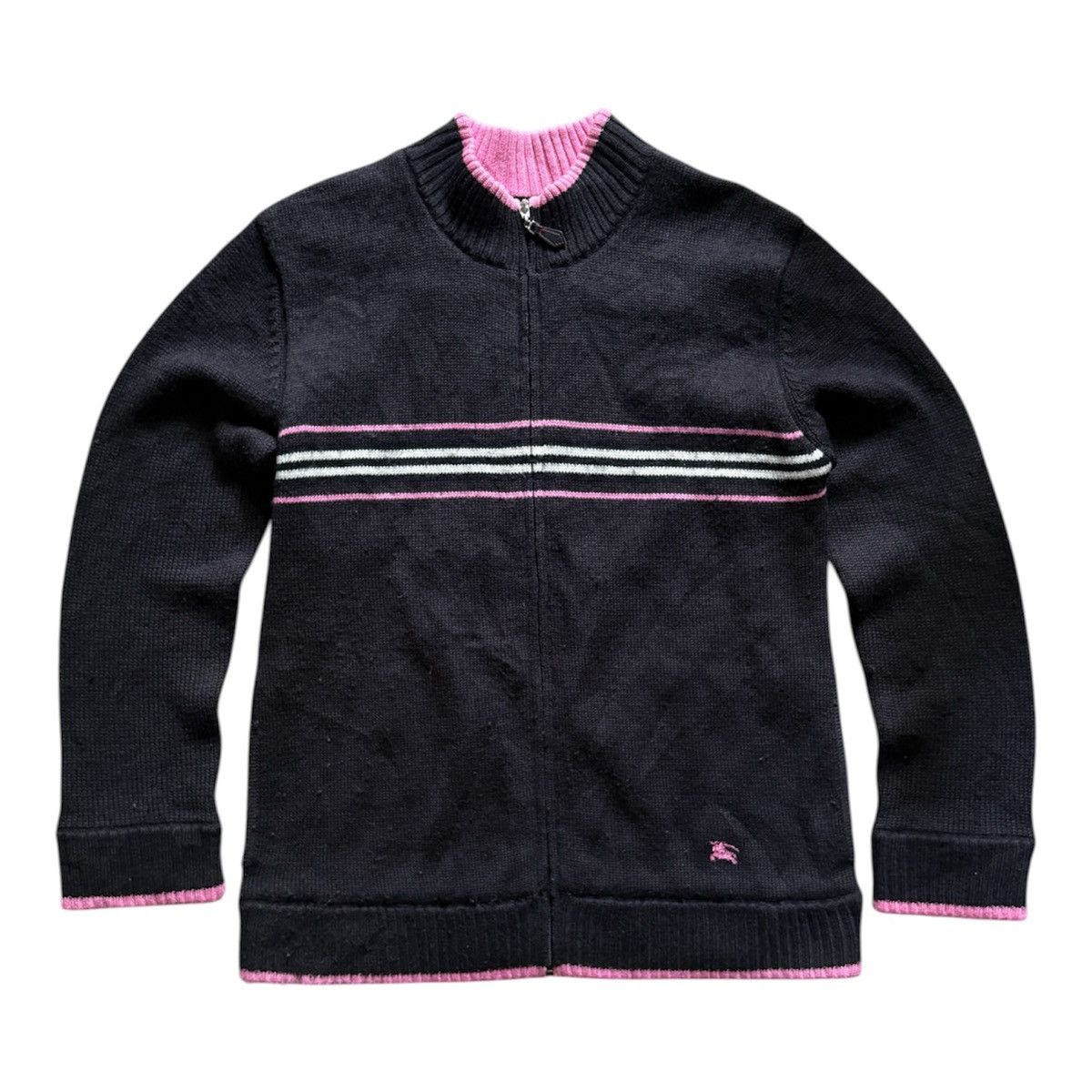 Burberry Burberry Black Label full-zip knit jacket Size US L / EU 52-54 / 3 - 2 Thumbnail