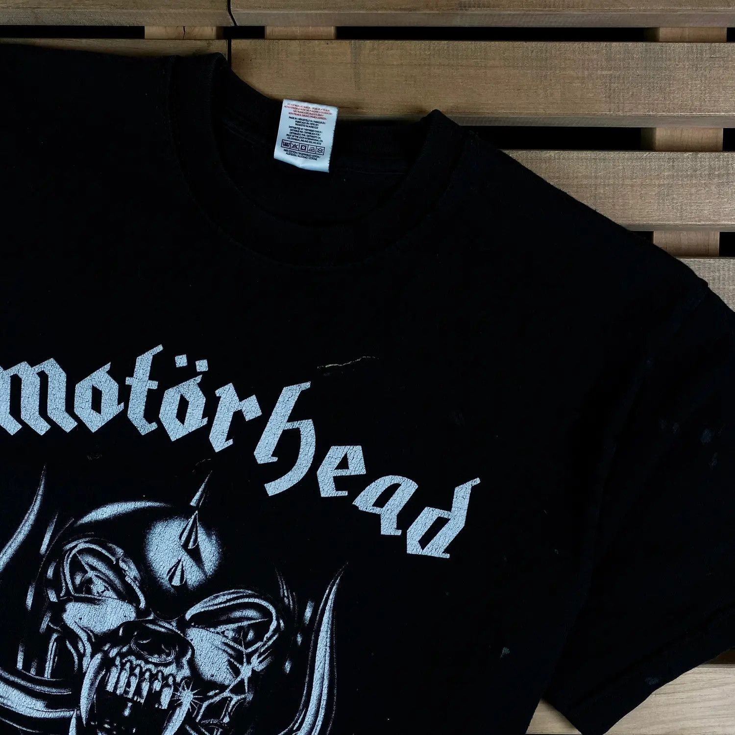 Band Tees × Vintage Mens Vintage T Shirt Motorhead England Size M Size US M / EU 48-50 / 2 - 2 Thumbnail