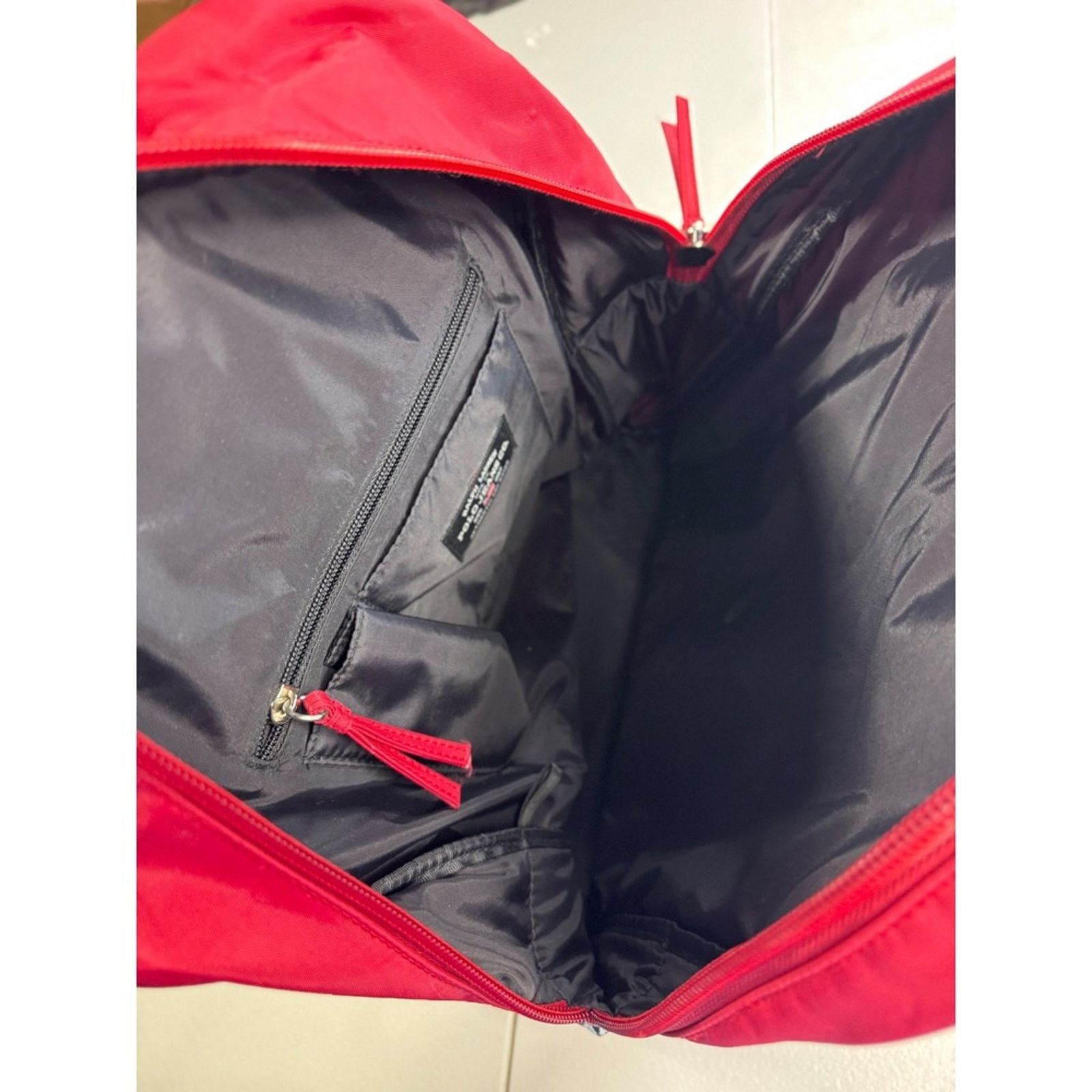 Polo Ralph Lauren Polo Jeans Co. Ralph Lauren Backpack Bookbag Red‎ Travel BAG Size ONE SIZE - 9 Thumbnail