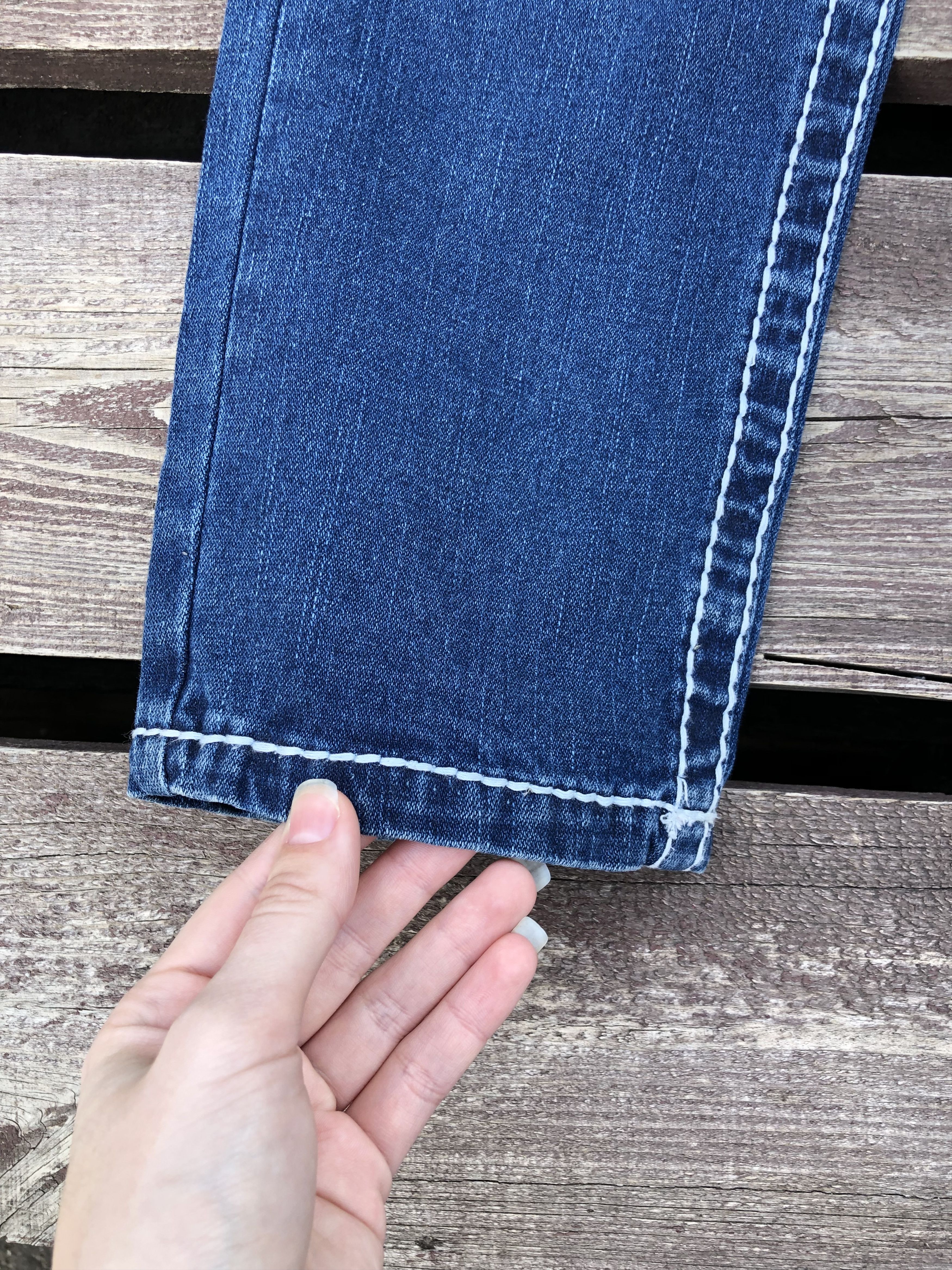 True Religion True Religion Y2K Vintage Johnny Big T Denim Jeans Size 29 Size 29" - 10 Thumbnail