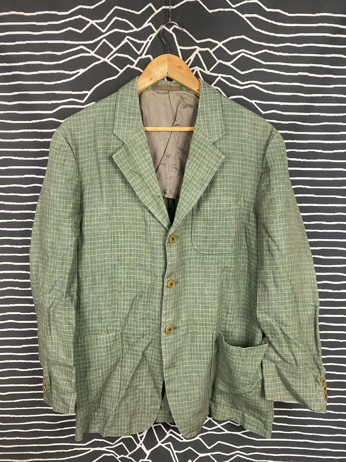Paul Smith Vintage Paul Smith Green Casual Suit Size 40L - 1 Thumbnail