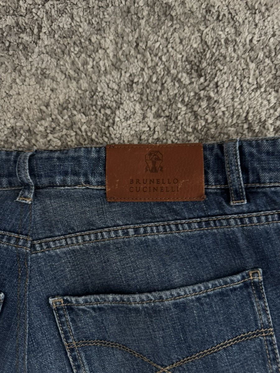 Brunello Cucinelli Brunello Cucinelli denim trousers hose pants Size US 36 / EU 52 - 9 Thumbnail