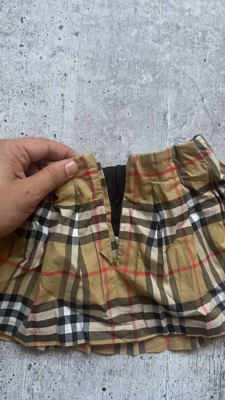 Burberry Kids Burberry Children Nova Check Skirt Size 6M Size 22" - 15 Thumbnail
