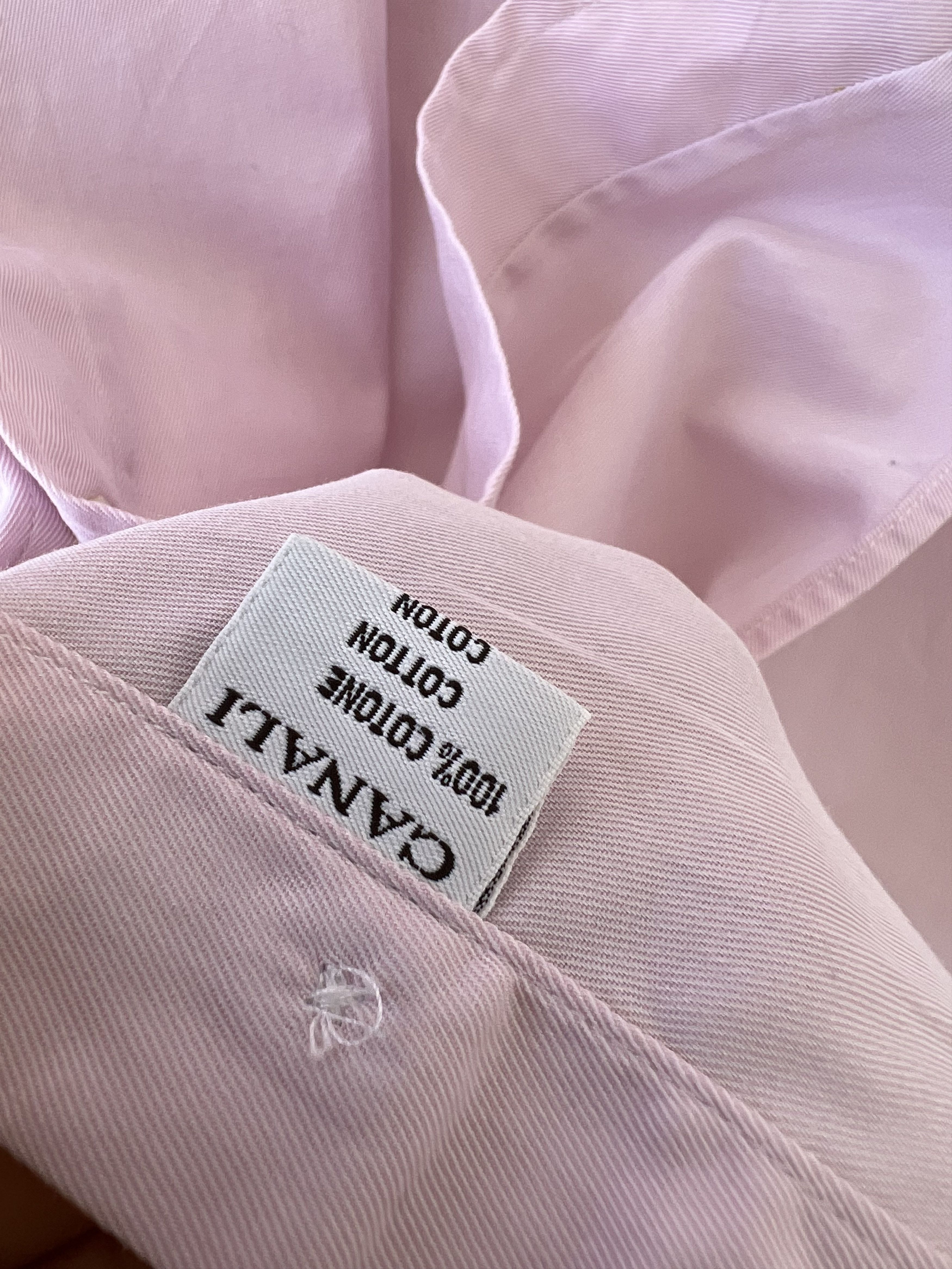 Canali Canali Shirt pink 18,5 Size US XL / EU 56 / 4 - 4 Thumbnail